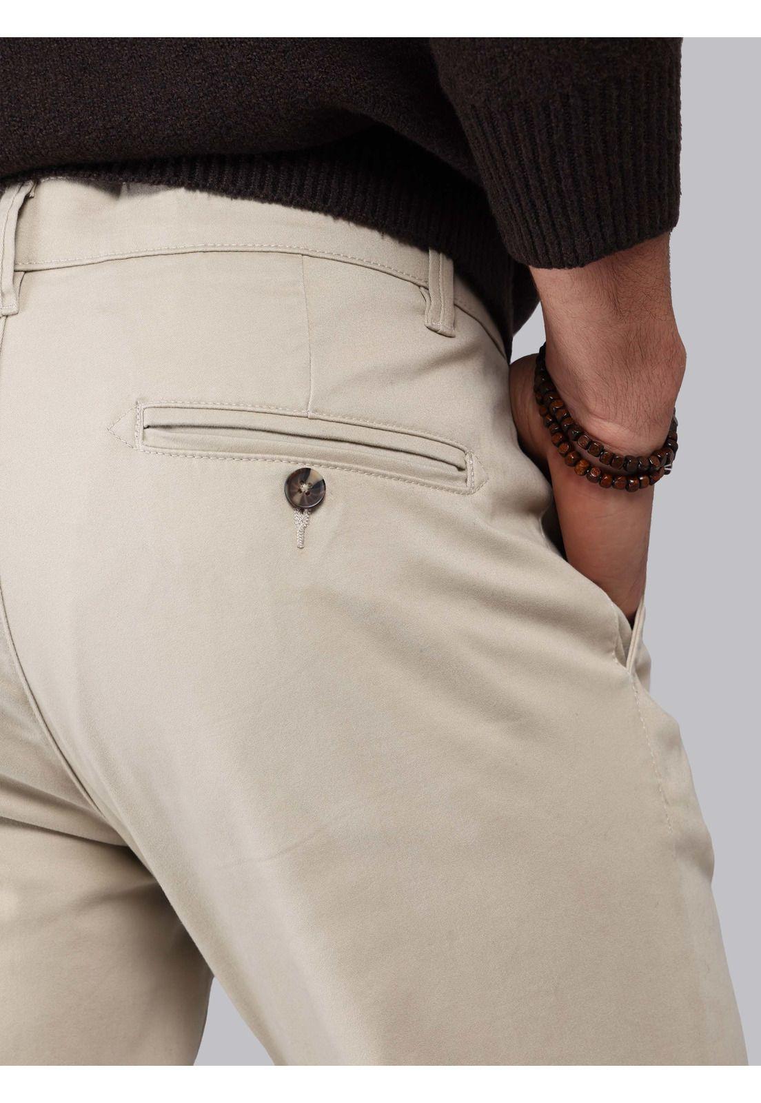 Pantalón Chino Spandex Regular Fit Beige Piero Butti PBCIB11BE-4