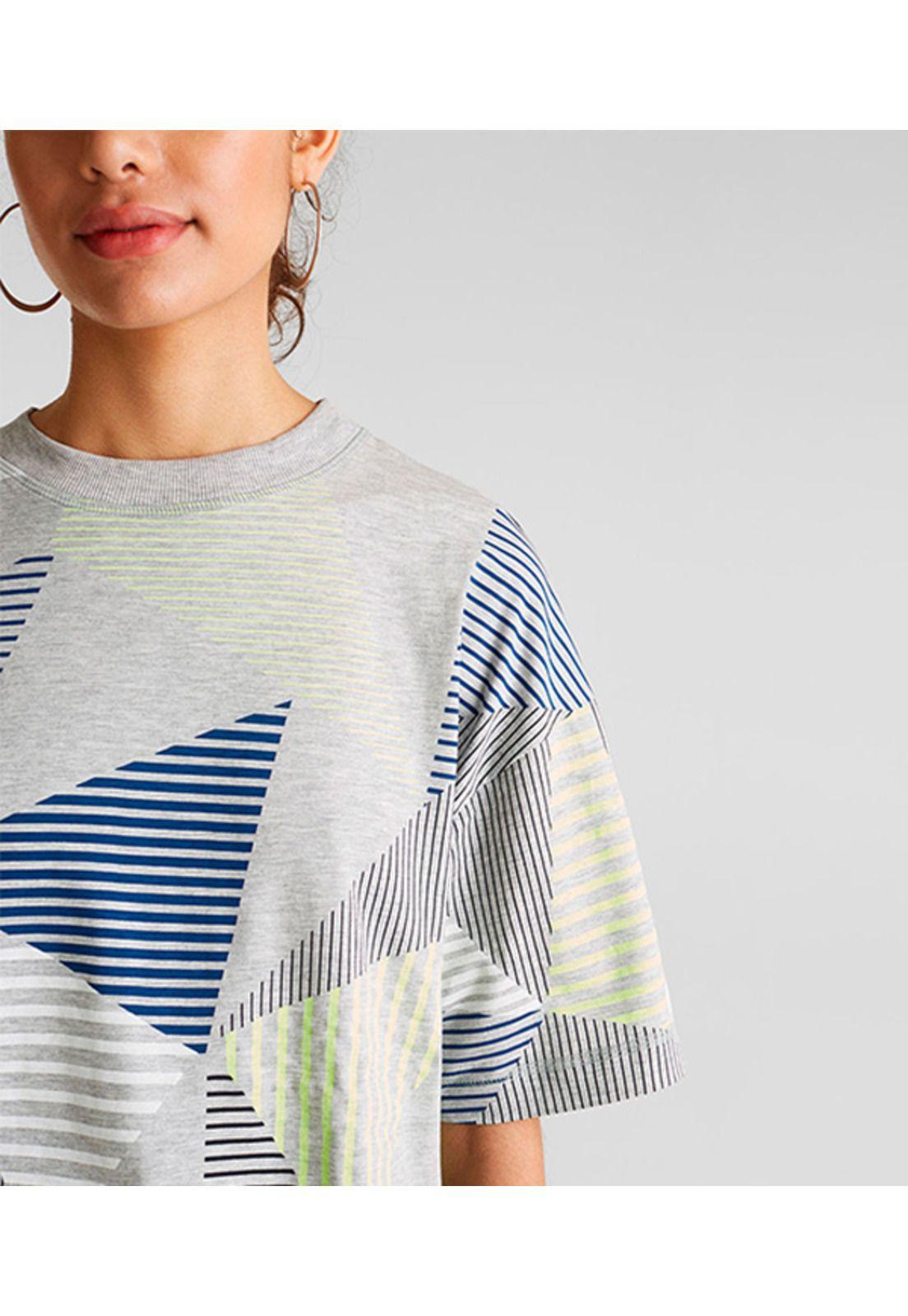 Polera estampado geométrico-2