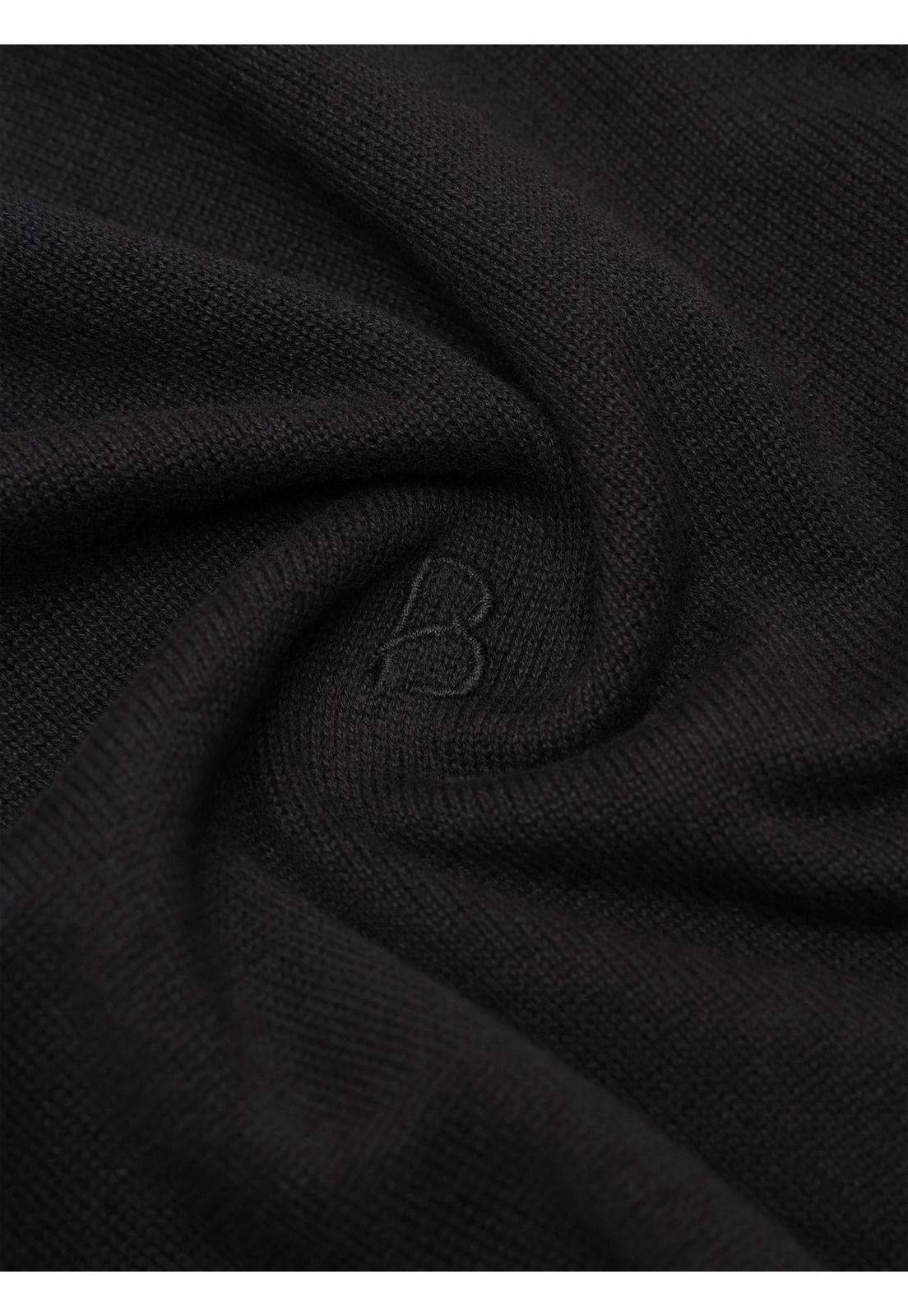 Sweater Cuello V Regular Fit Negro Piero Butti PBDVI20NE-5