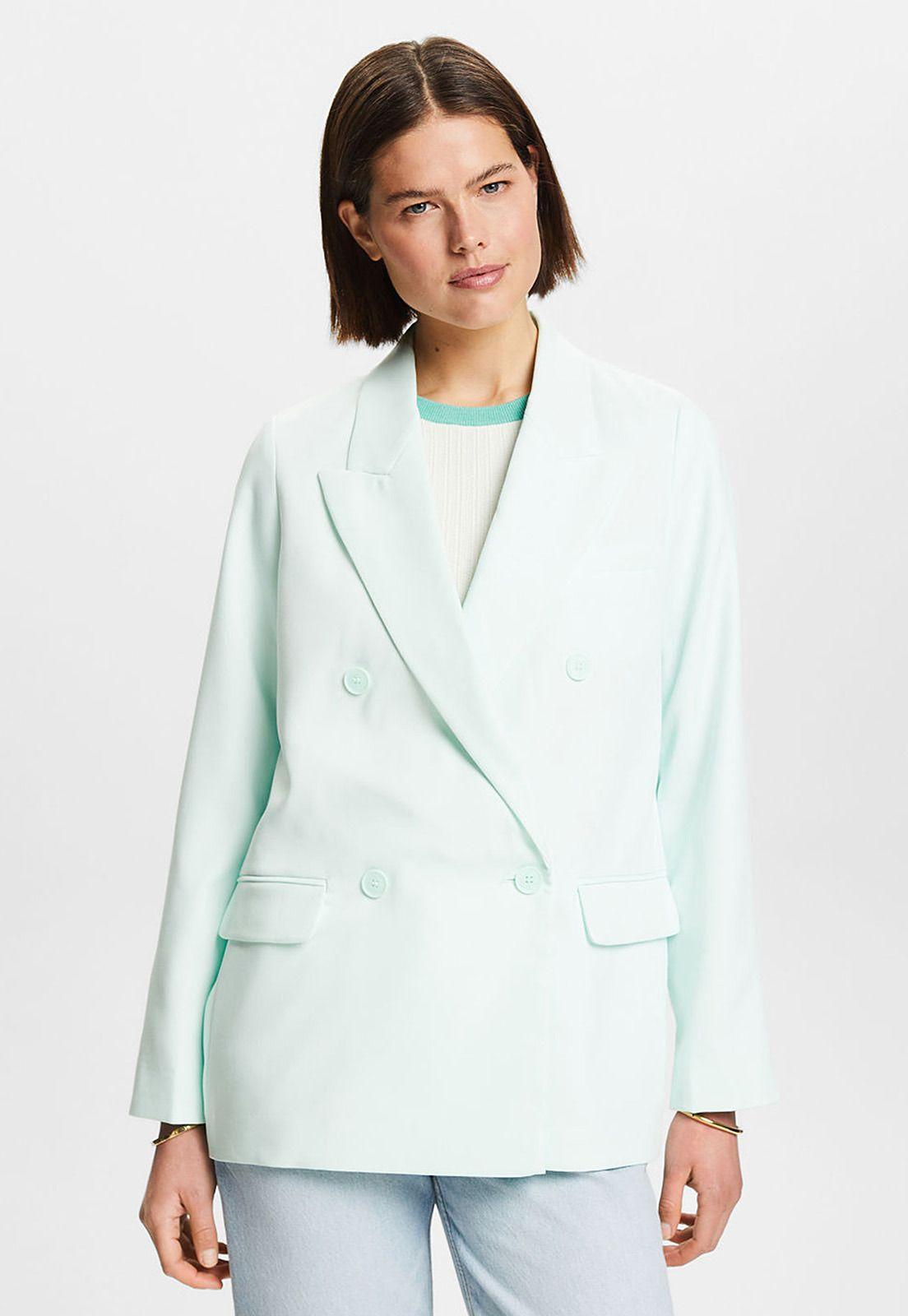 Blazer De Doble Botonadura Mujer Esprit 024EE1G307-1