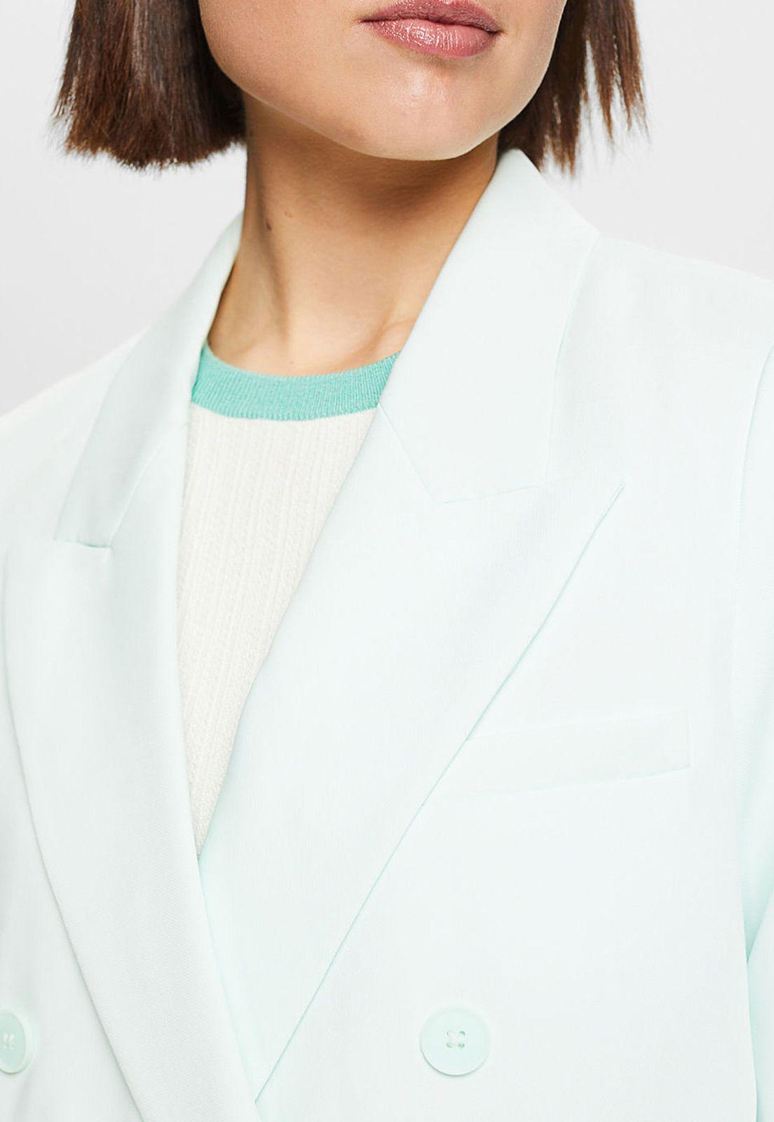 Blazer De Doble Botonadura Mujer Esprit 024EE1G307-3