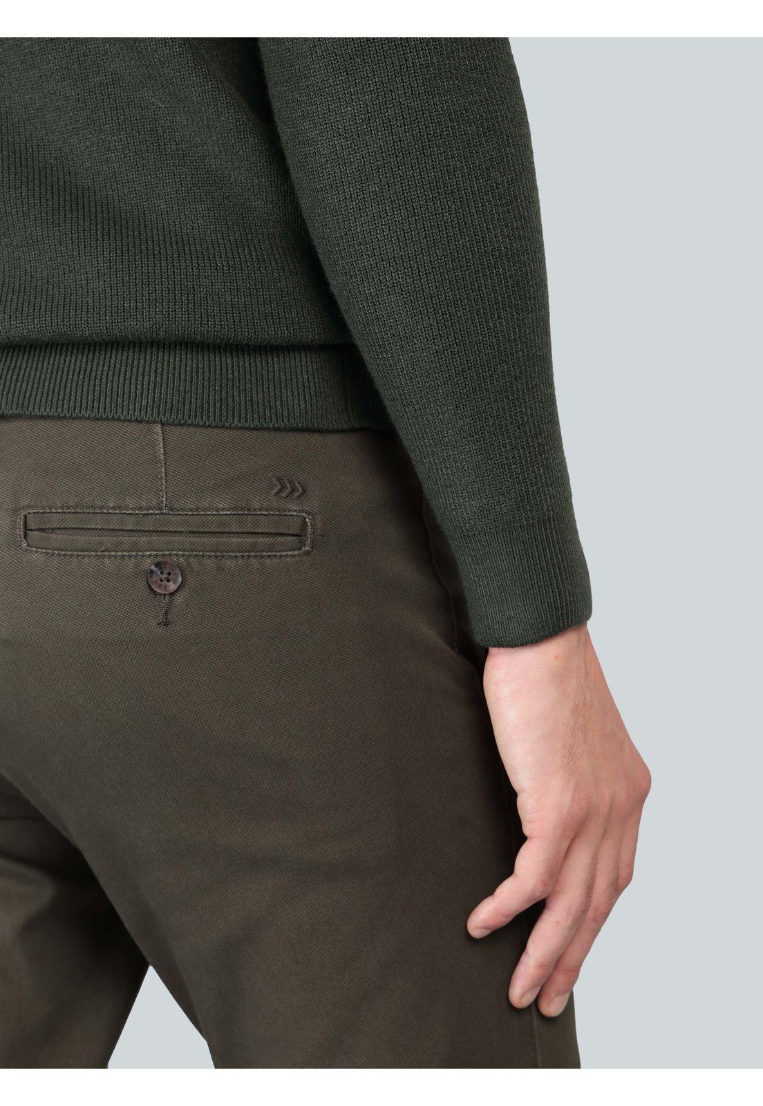 Sweater Cuello Alto Regular Fit Verde Arrow SW3350RVE-4