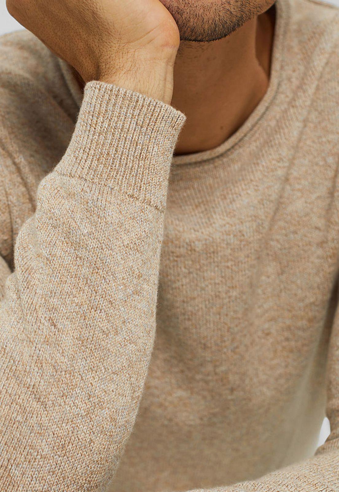 Sweater Jaspeado Esprit Azul oscuro-2