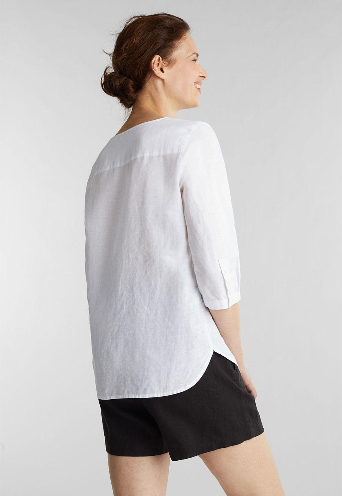 Blusa mangas tres cuartos-5