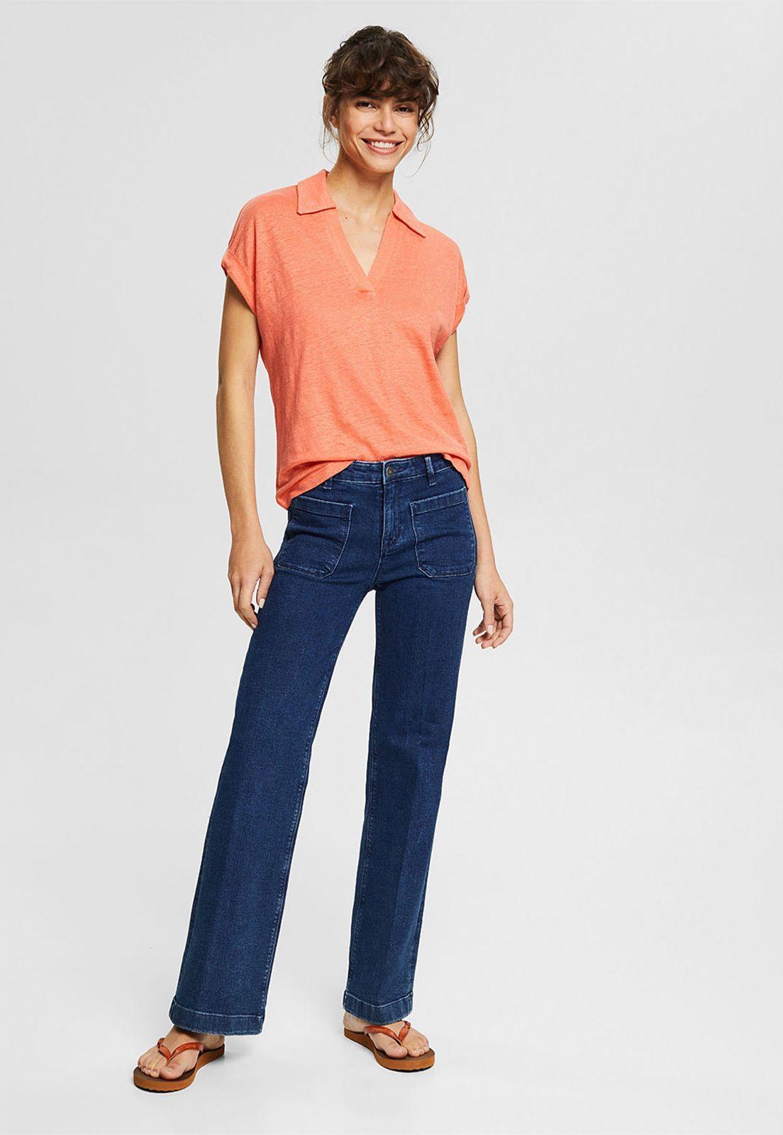 Polera En 100% Lino Esprit-2