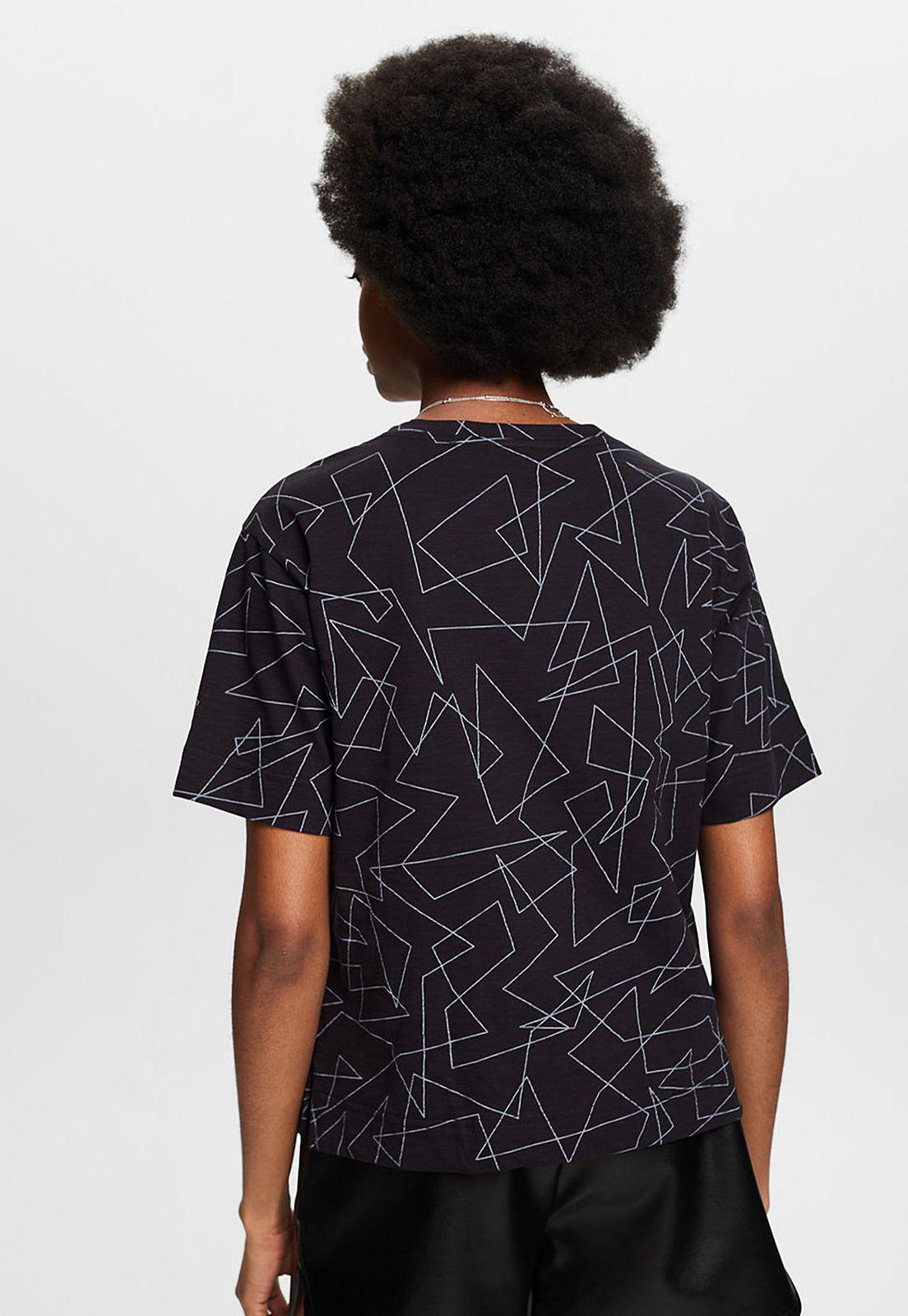 Polera De Algodón Maga Corta Mujer Esprit 034EE1K329-1
