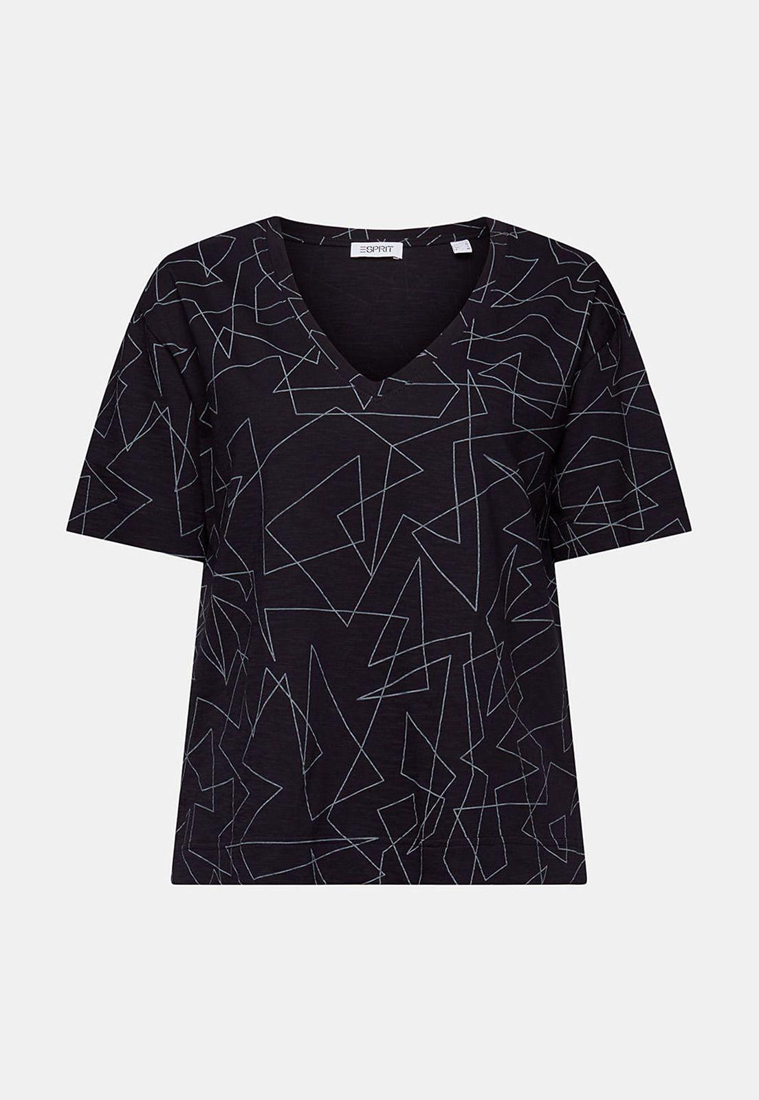Polera De Algodón Maga Corta Mujer Esprit 034EE1K329-4