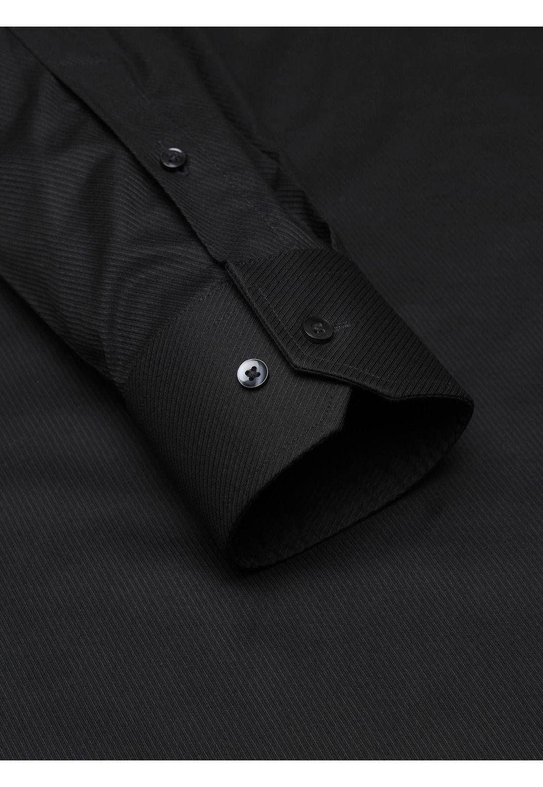 Camisa Formal Spandex Slim Fit Negro Arrow ARM0643NE-4
