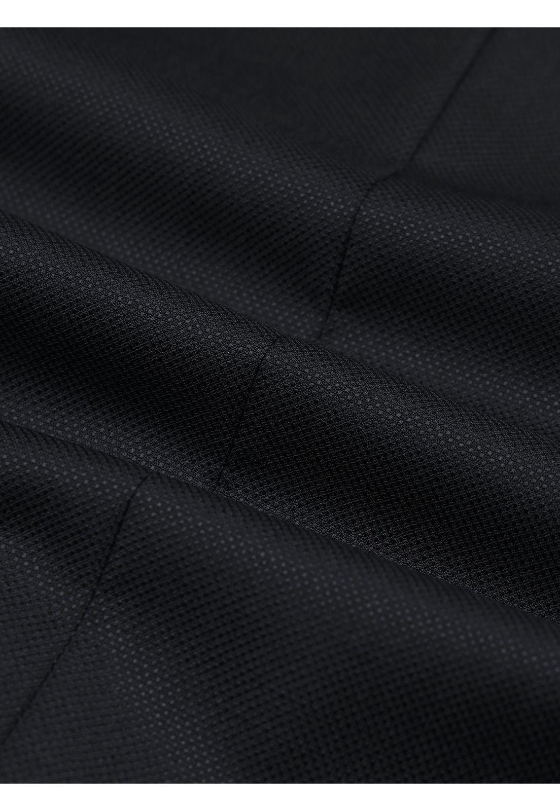 Traje Lana Texturado Tailored Fit Negro Arrow AM3403NE-8