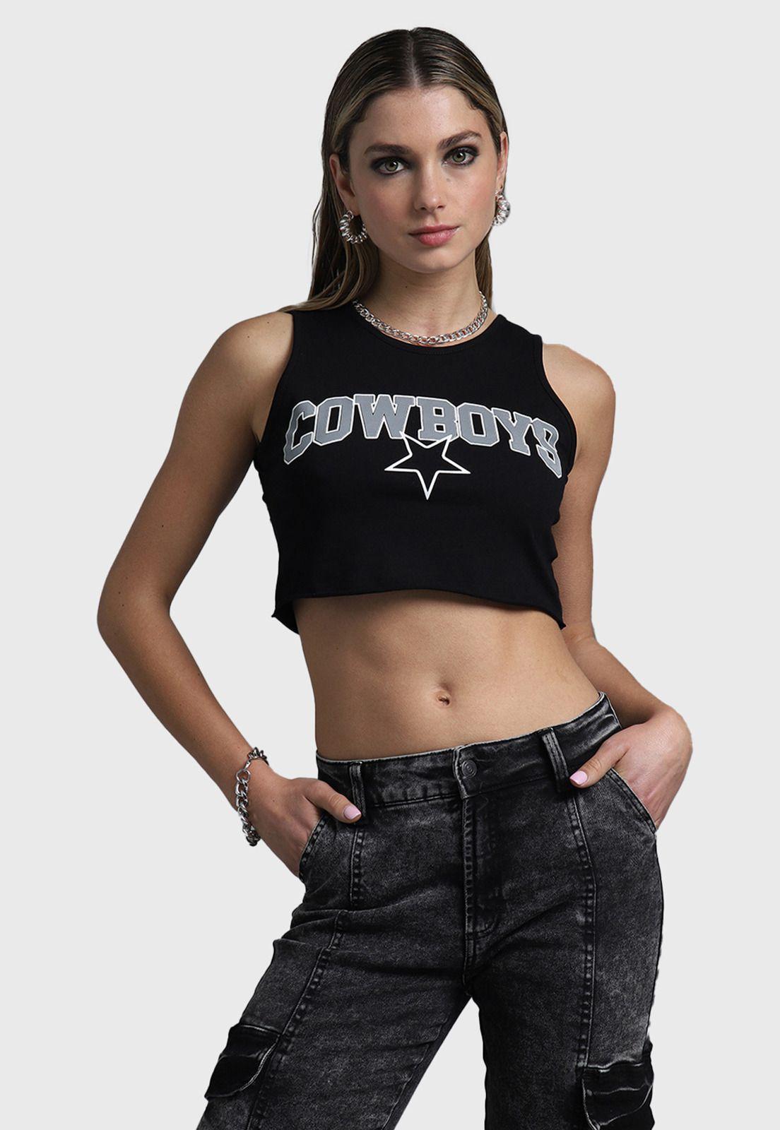 Polera Top Sin Manga Mujer Soviet SPO1623NE-0