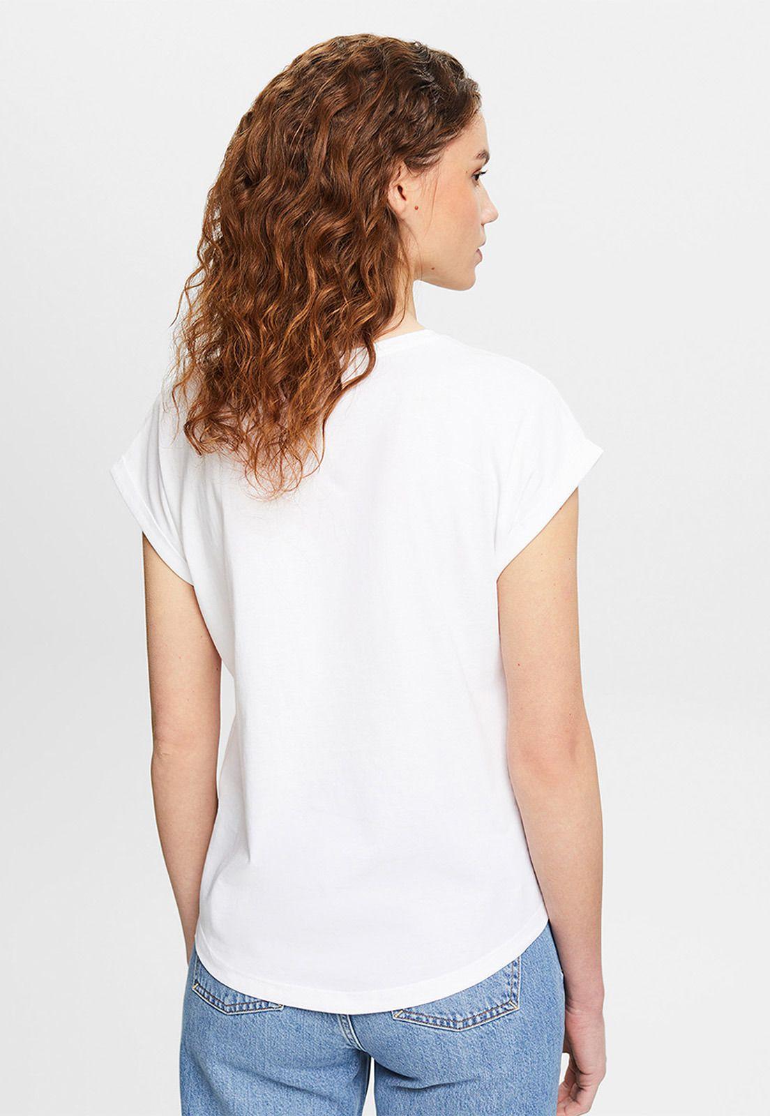 Polera Manga Corta Mujer Esprit 054EE1K383-1