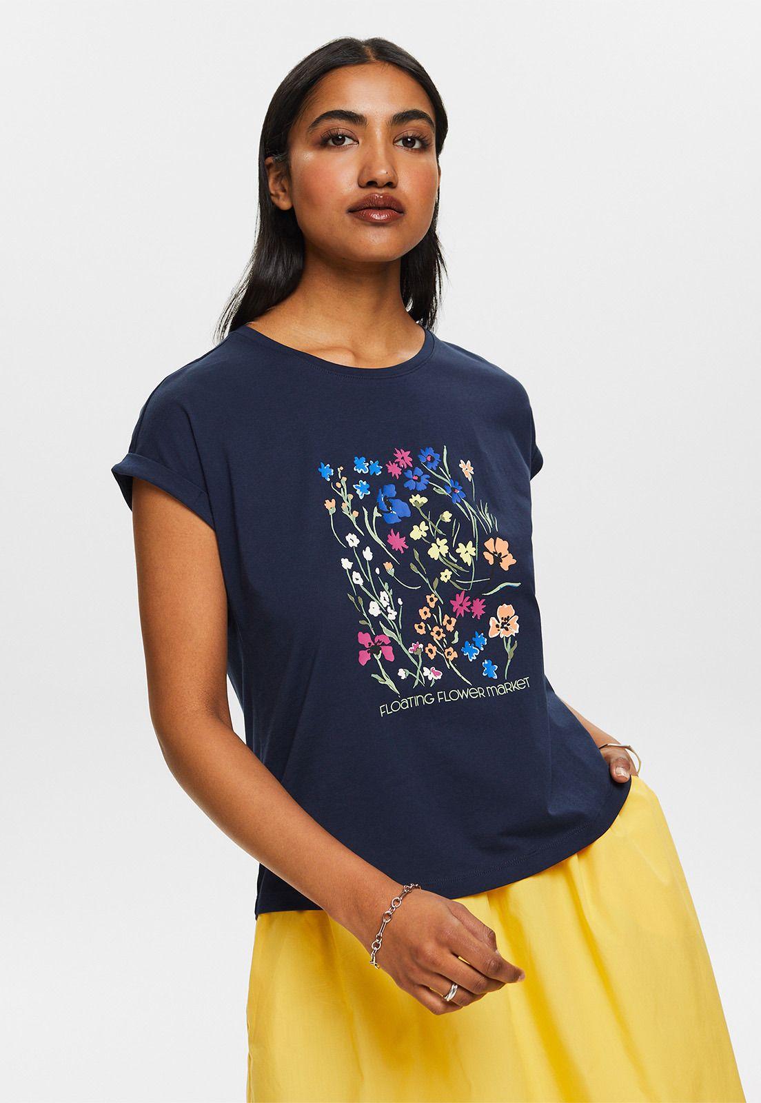 Polera Manga Corta Mujer Esprit 054EE1K383-0