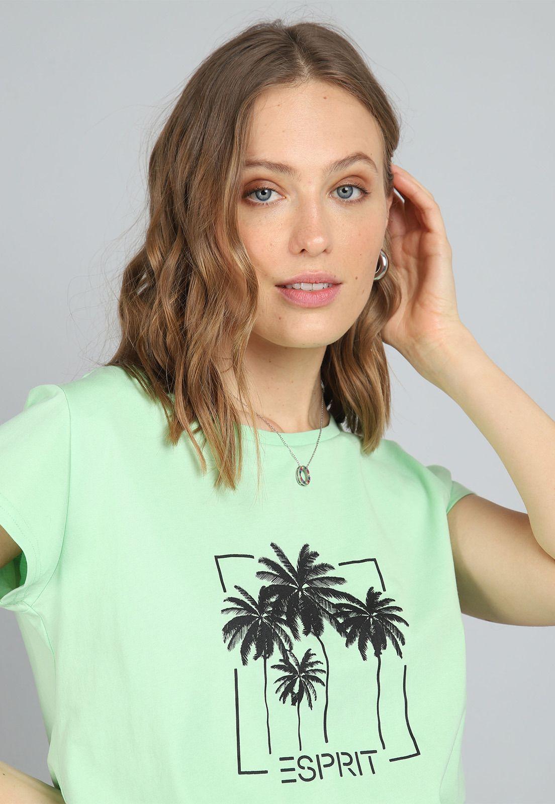 Polera Manga Corta Mujer Esprit 995EE1K013-2
