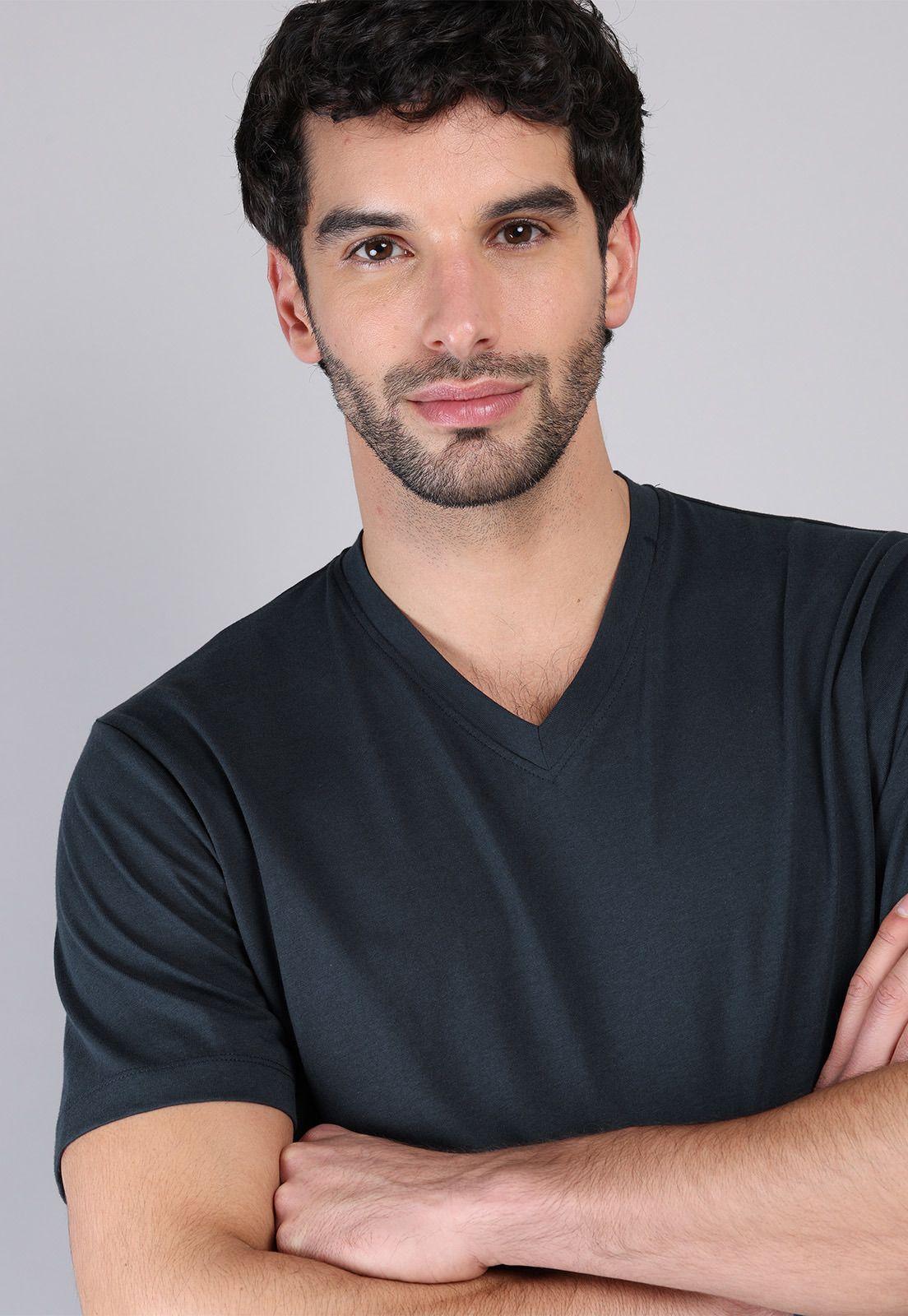 Polera Cuello V Piero Butti-2