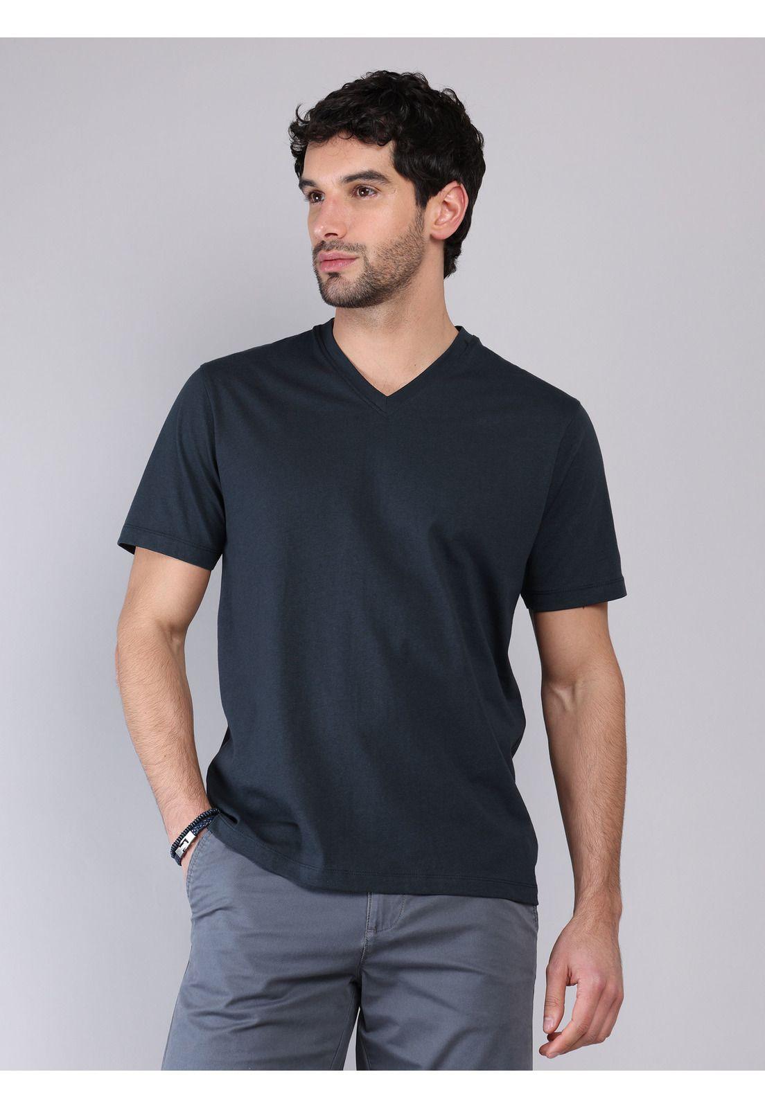 Polera Cuello V Piero Butti-0