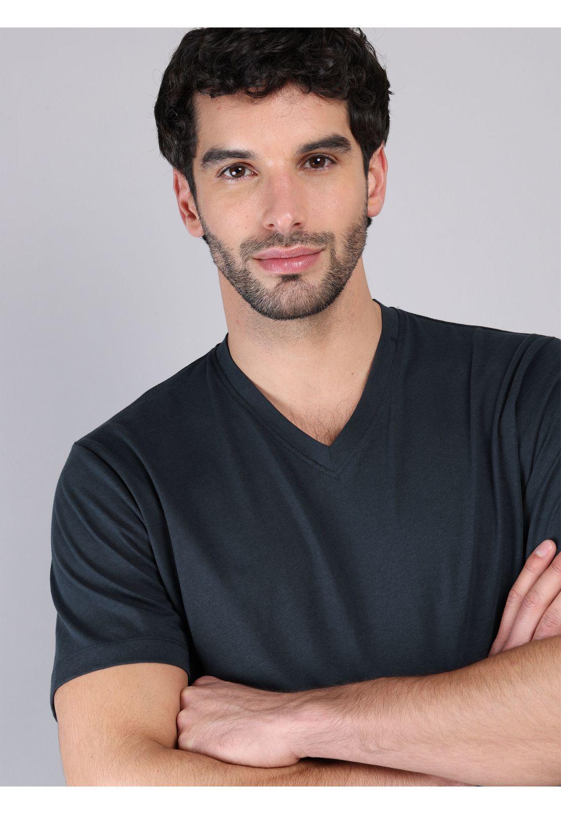 Polera Cuello V Piero Butti-2