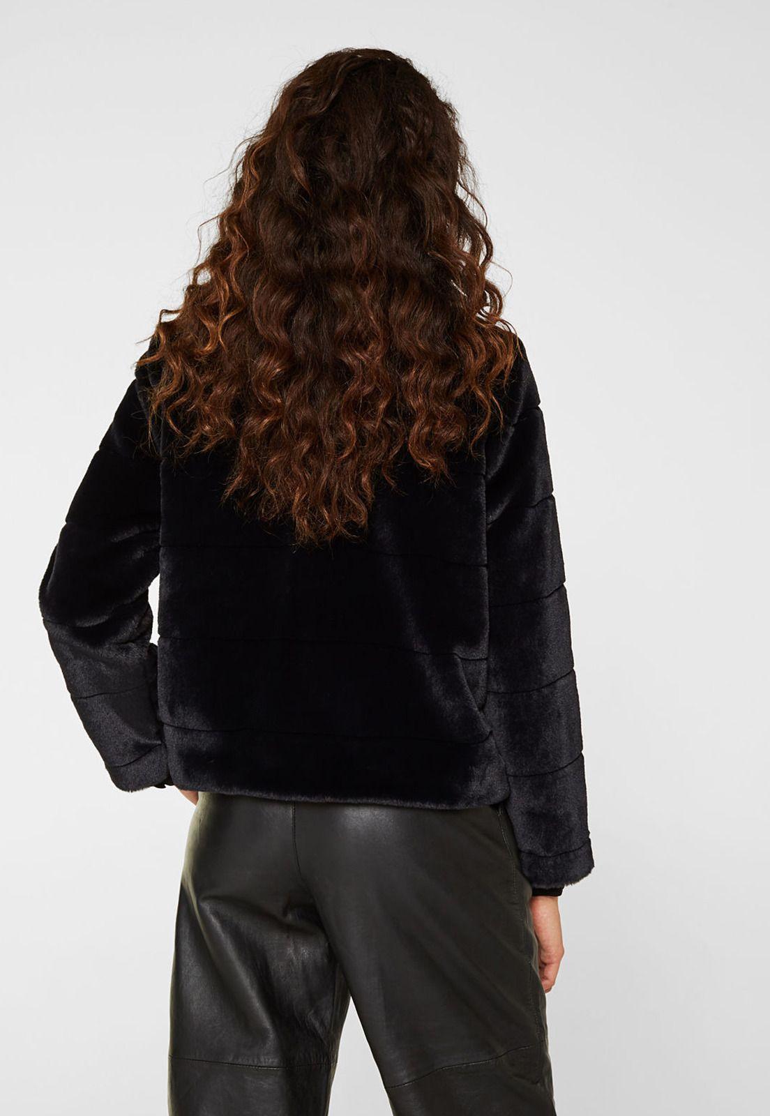 Chaqueta Mujer De Piel Sintética Esprit-1