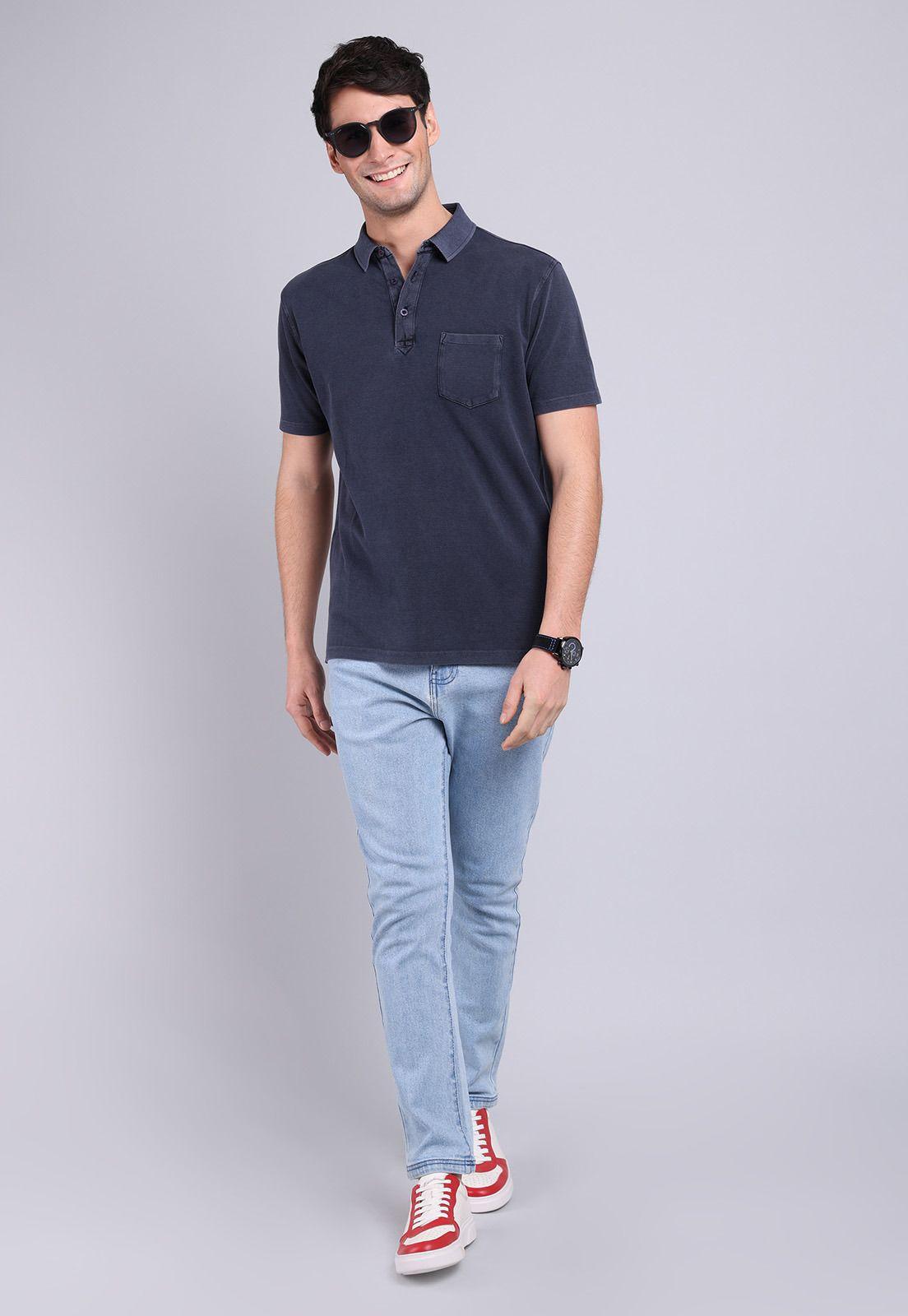 Polera Pique Stone Wash Soviet BVSHK14NB-3
