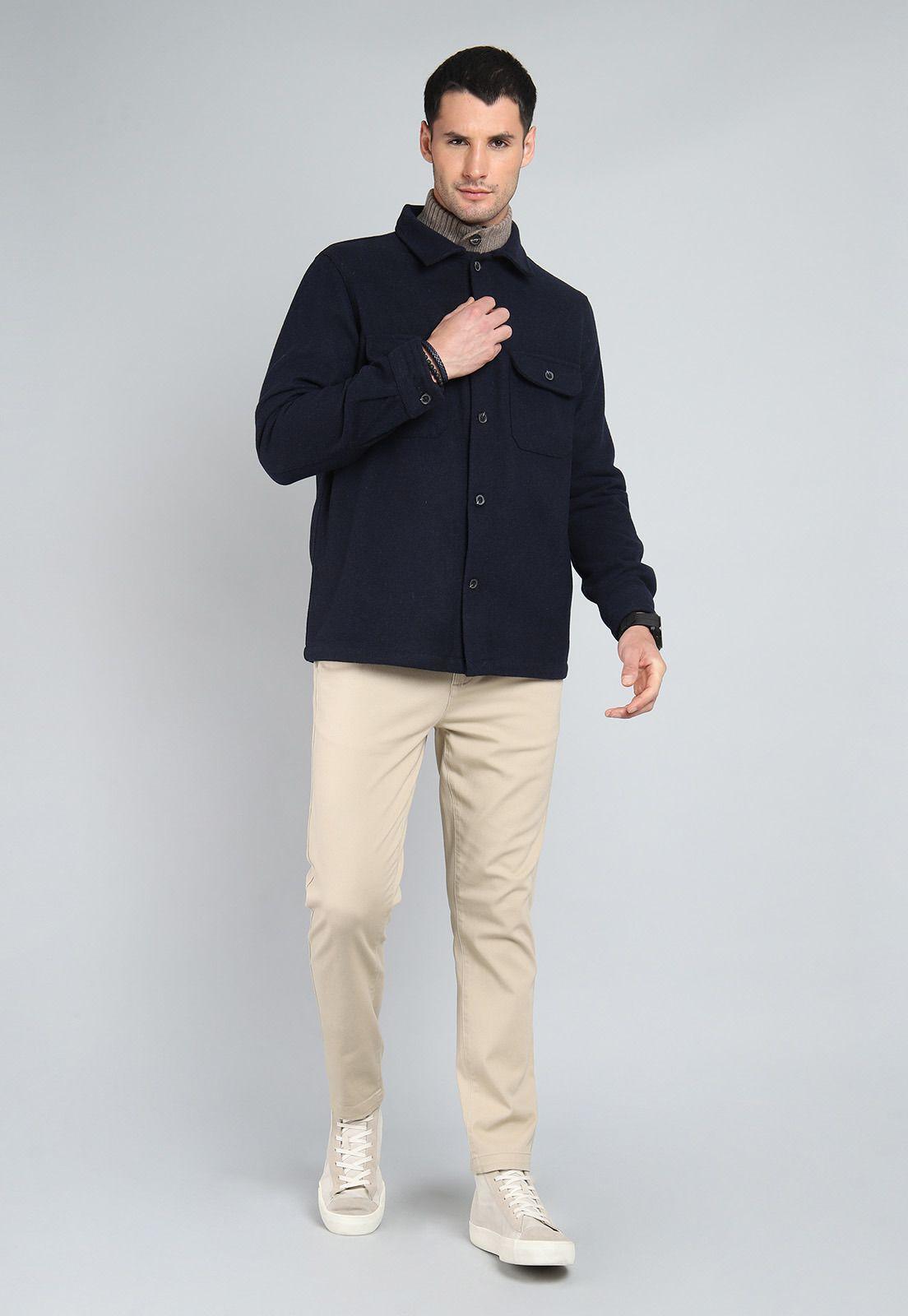 Chaqueta Oversize Manga Larga Guy Laroche GLBIF57NB-3