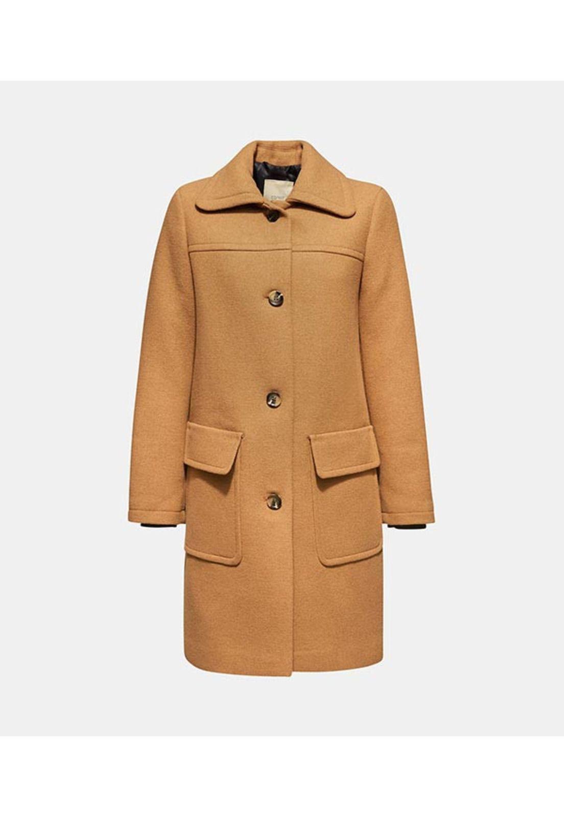 Con lana: abrigo con cuello de solapas-3