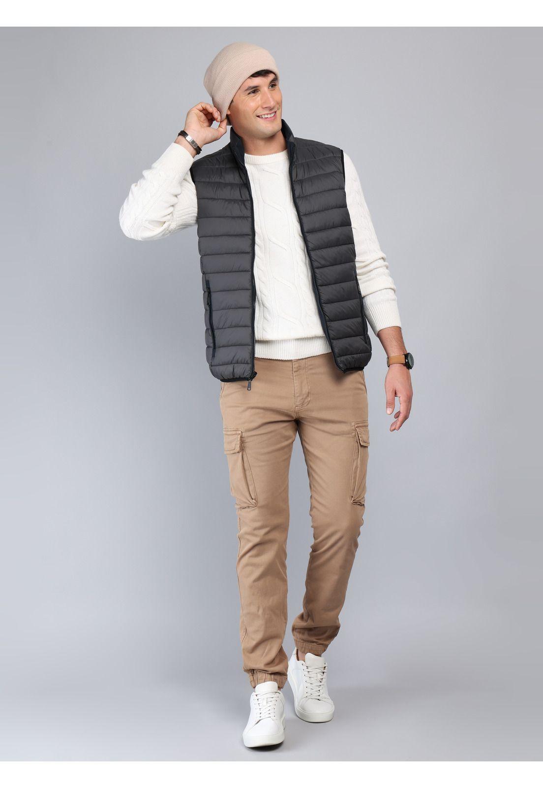 Chaqueta Sin mangas Reversible Azul Marino Soviet SCIG095NB-7