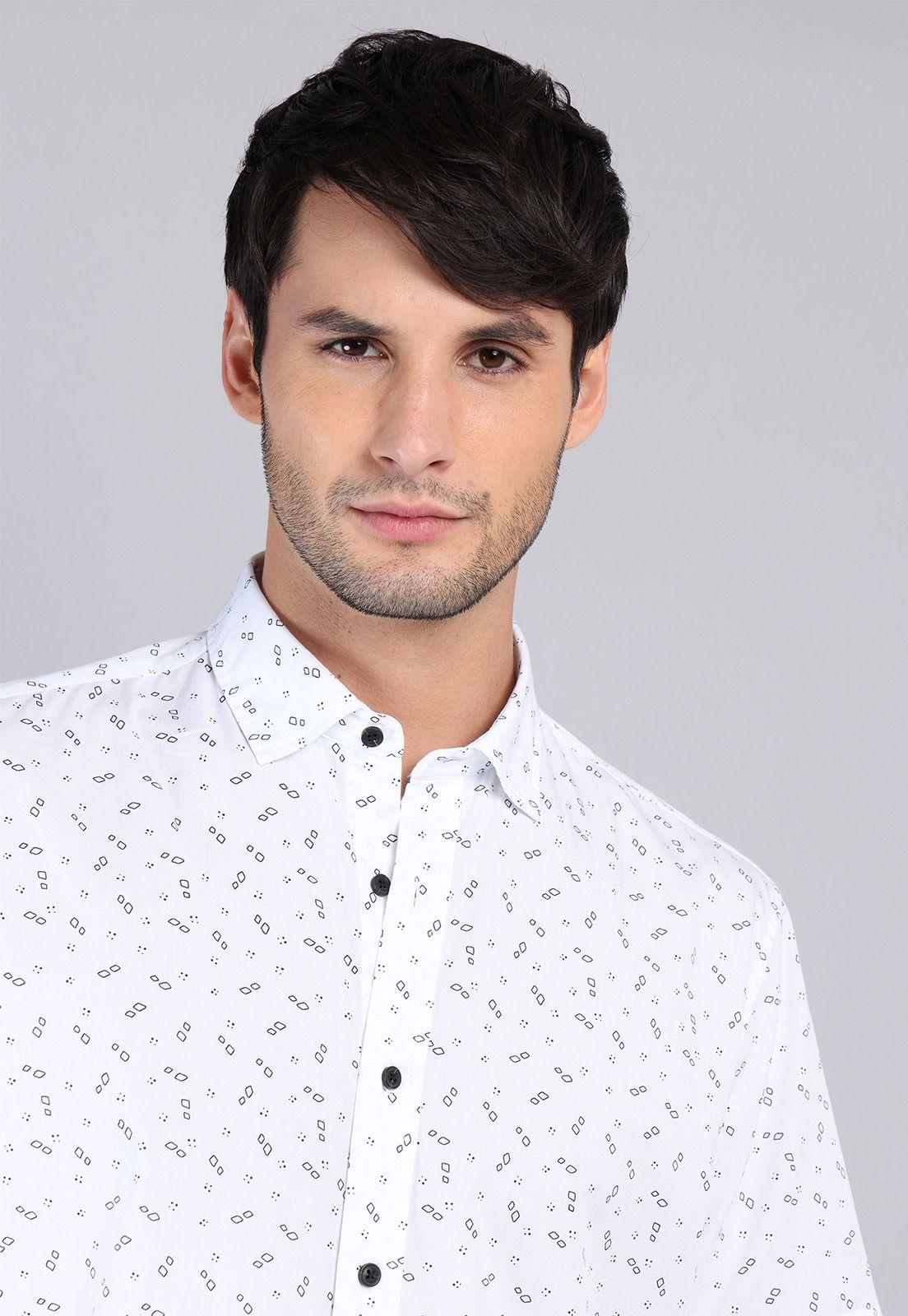 Camisa Print Manga Corta Arrow CM32019BL-2