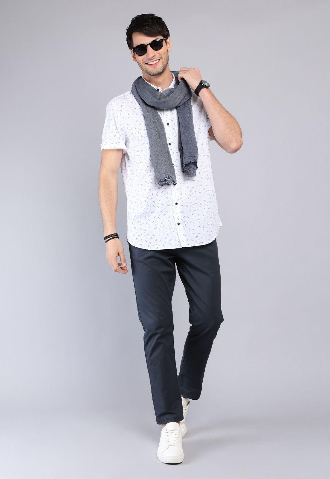 Camisa Print Manga Corta Arrow CM32019BL-3