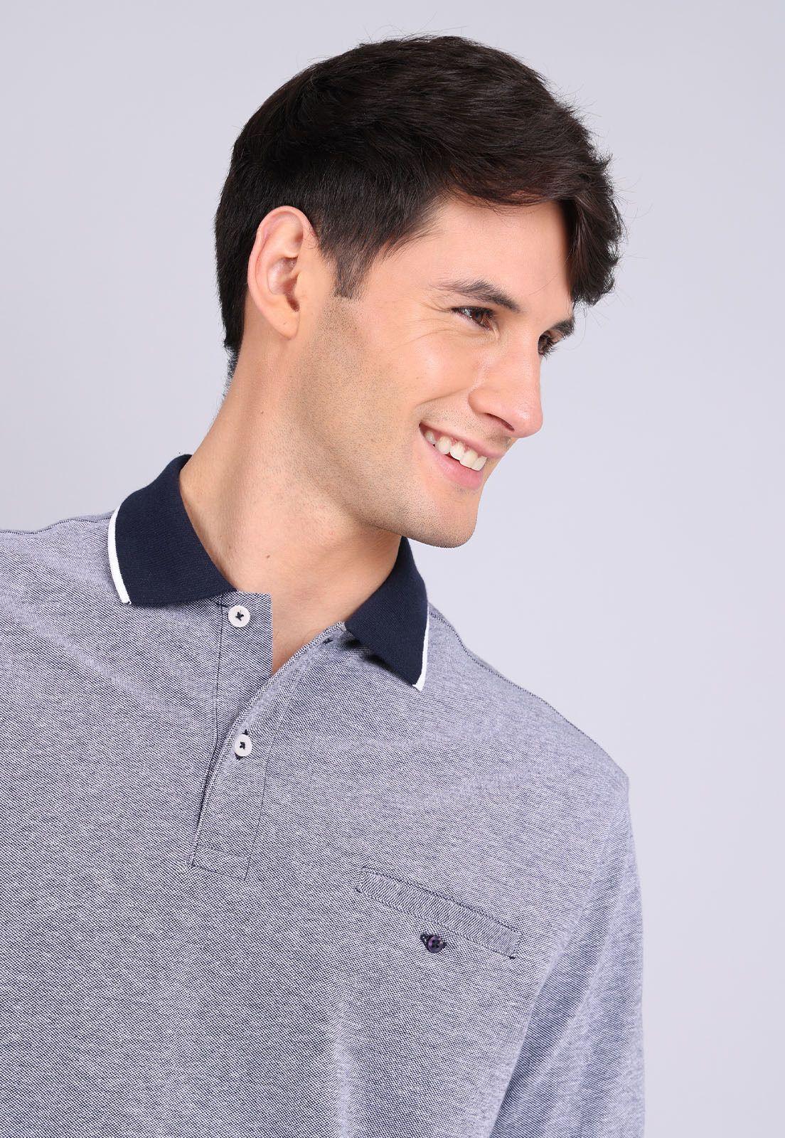Polera Pique Cuello Polo Guy Laroche GLBVK24NB-2