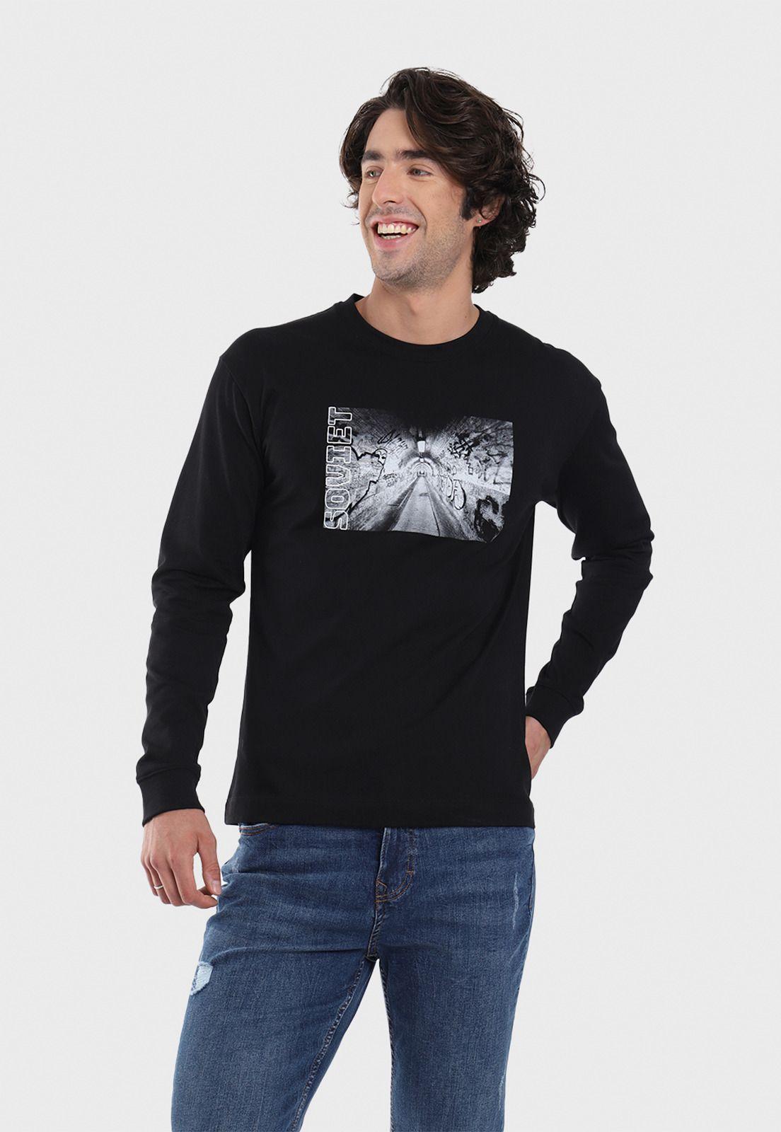 Polera Hombre ML Soviet SPO504WNE-1