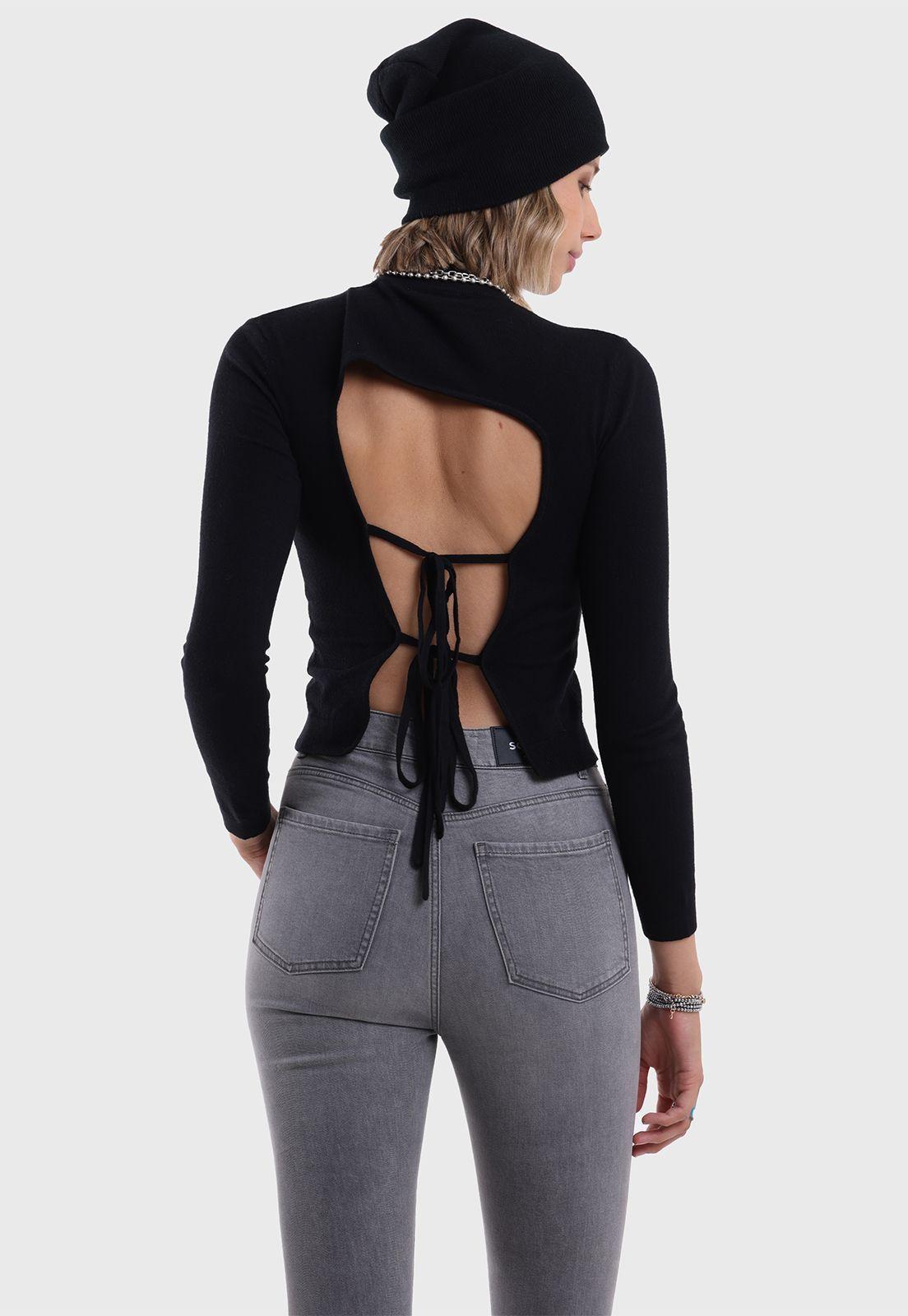 Sweater Cuello Alto Mujer Soviet-2