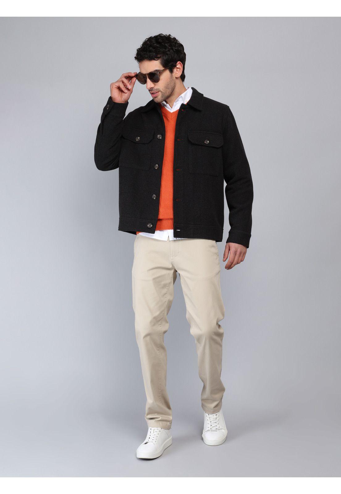 Chaqueta Abotonada Regular Fit Café Piero Butti PBCIG31CA-3