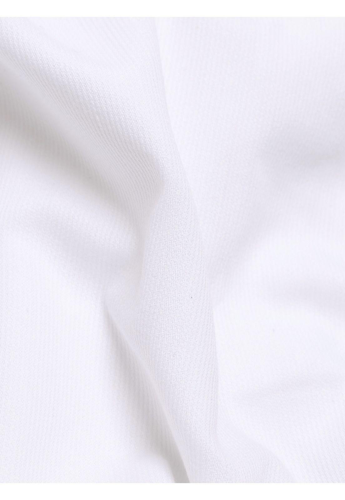 Camisa Formal Texturada Slim Fit Blanco Arrow ARM0542BL-5