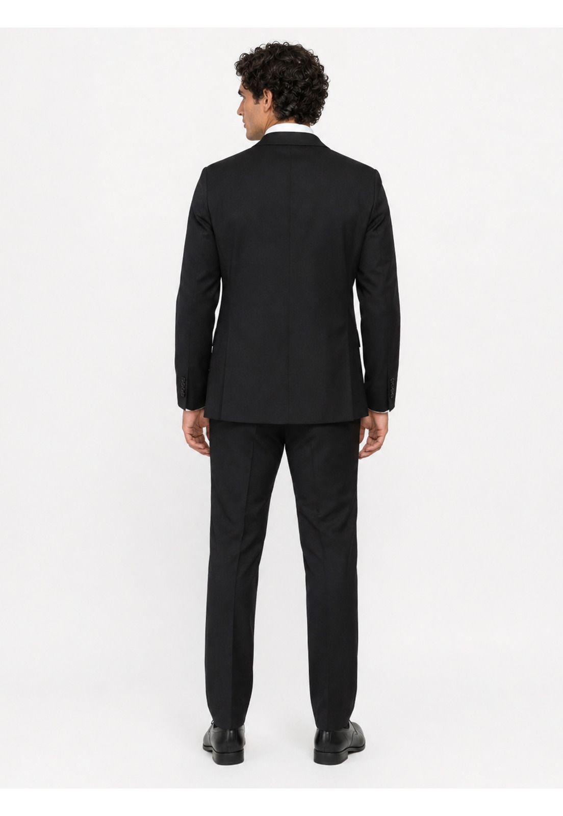 Traje Poli Viscosa Tailored Fit Negro Arrow AM3412NE-1