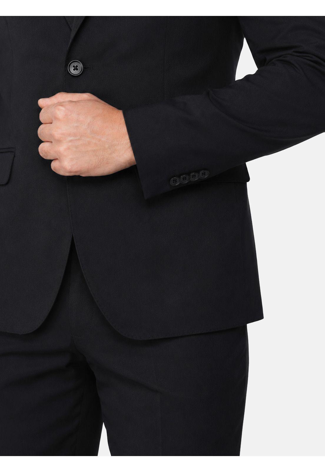Traje Poli Viscosa Tailored Fit Negro Arrow AM3412NE-4