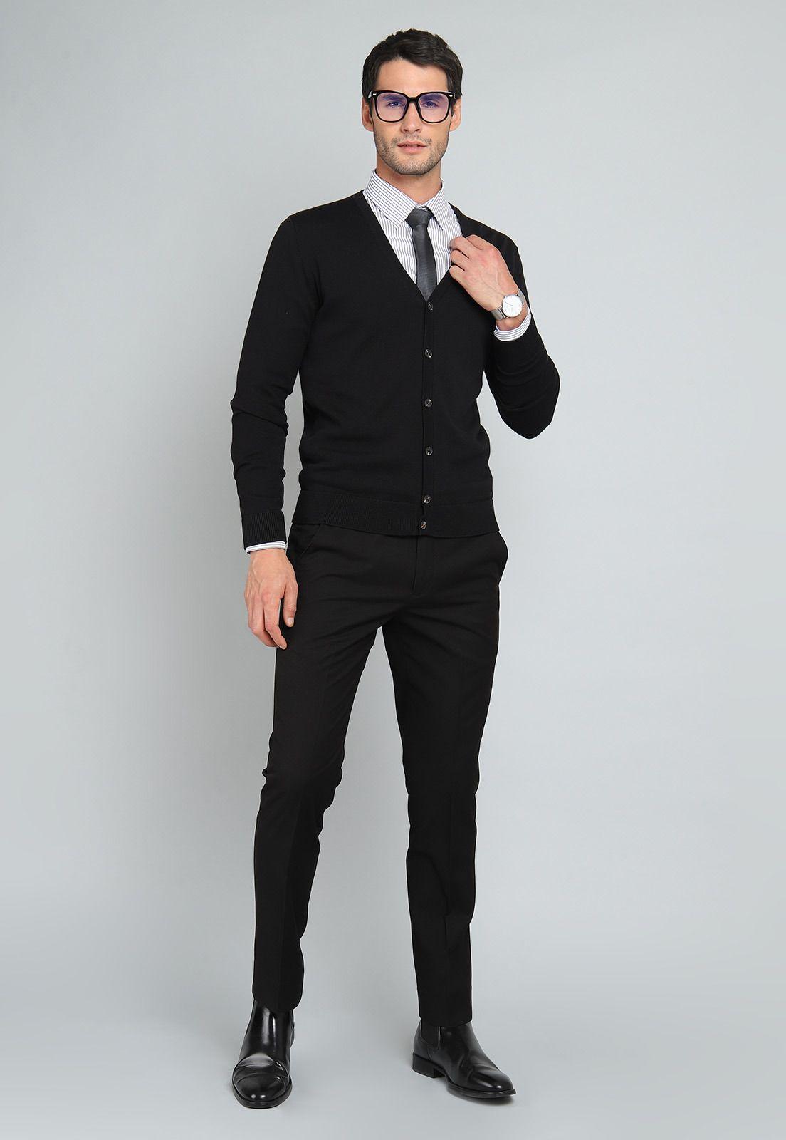 Cárdigan Liso Arrow-3