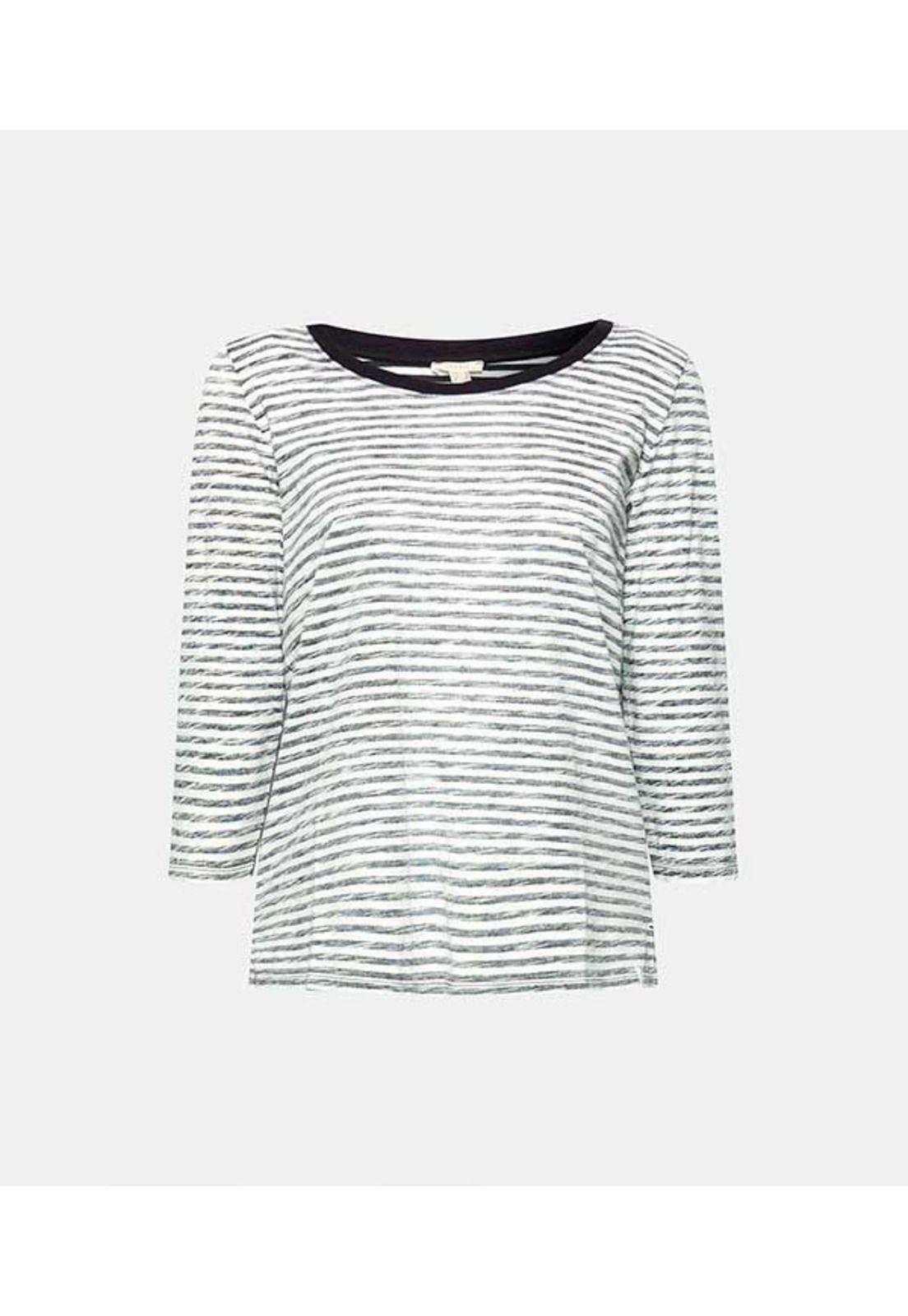 Polera de manga larga con estampado del revés-7