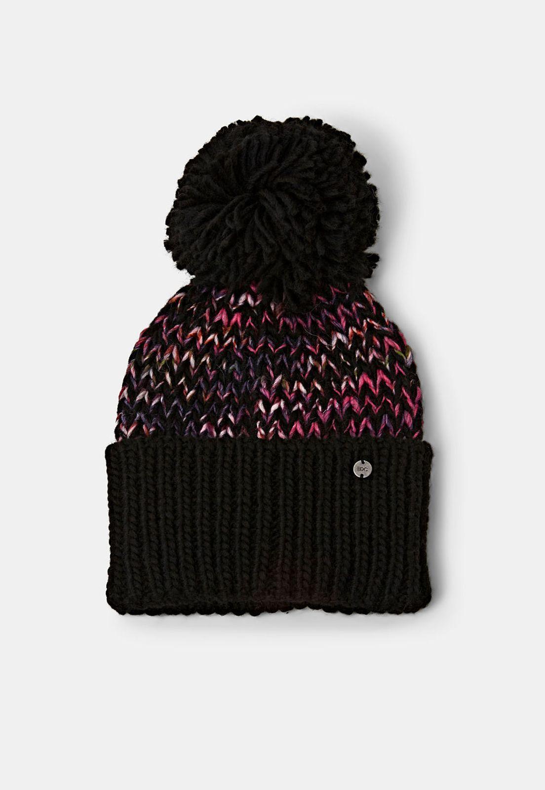 Gorro De Punto Con Lana Mujer Esprit-1
