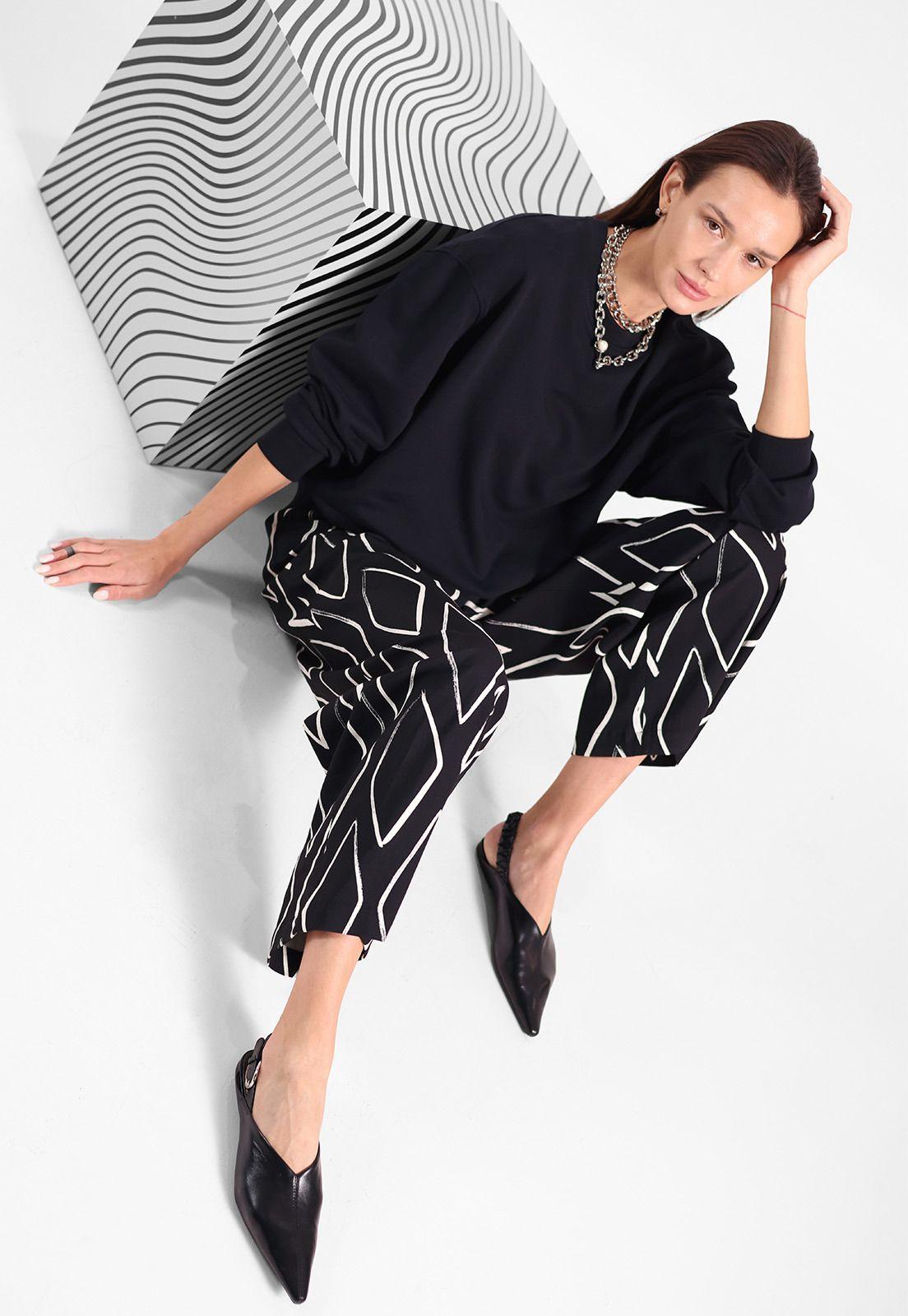 Pantalón De Pierna Ancha Mujer Esprit 014EE1B327-0