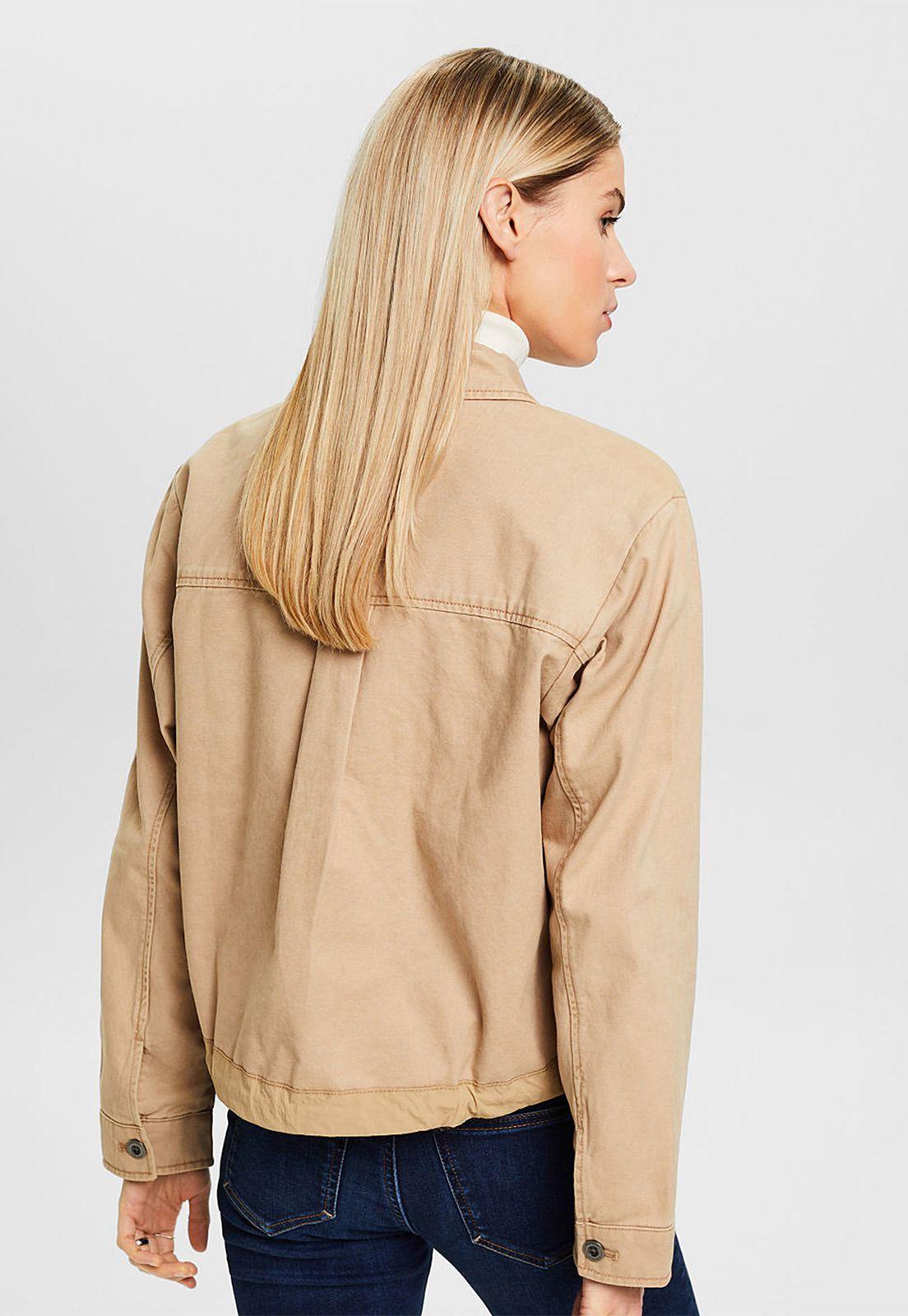Chaqueta De Algodón Mujer Esprit 014EE1G377-1