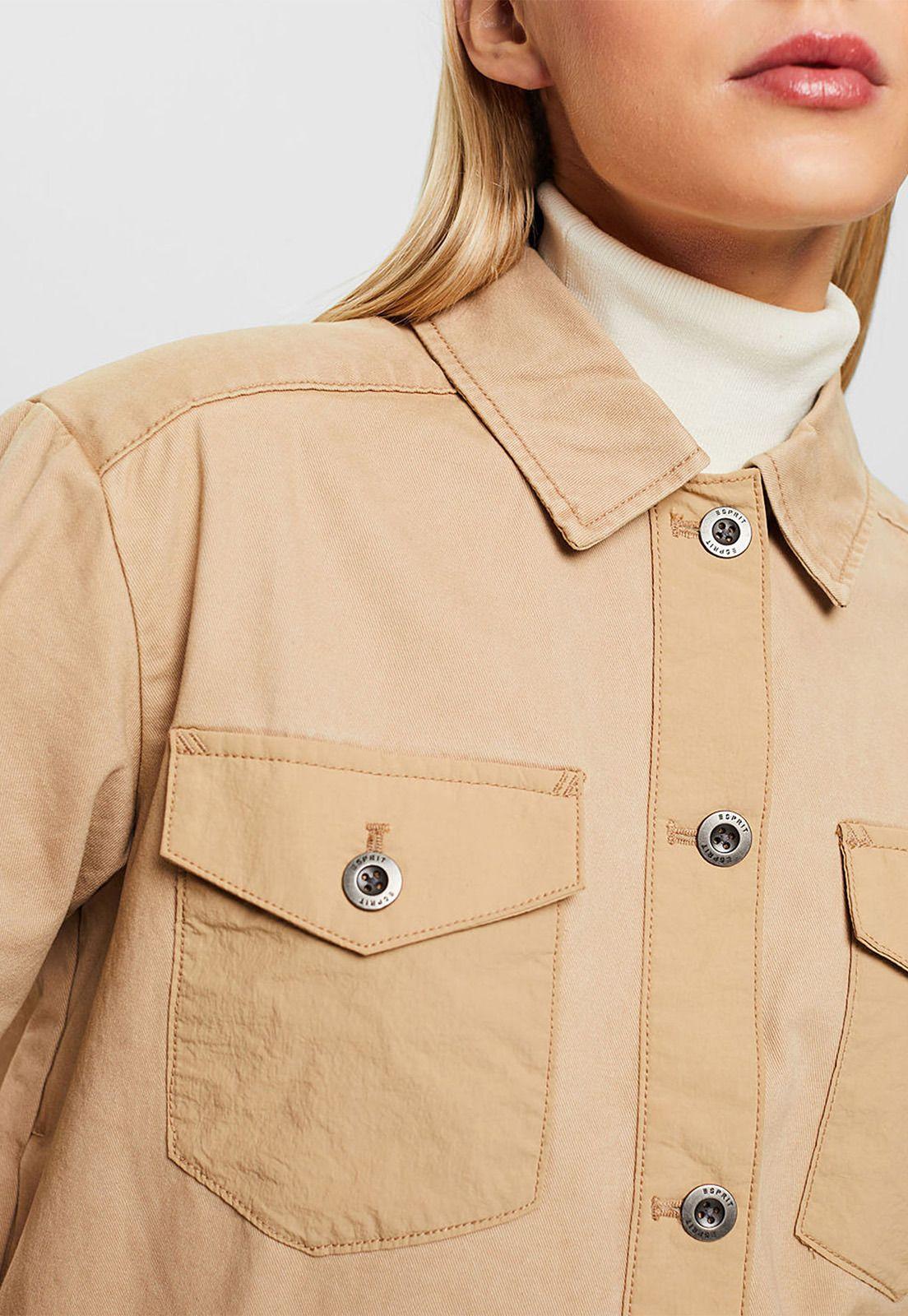 Chaqueta De Algodón Mujer Esprit 014EE1G377-3
