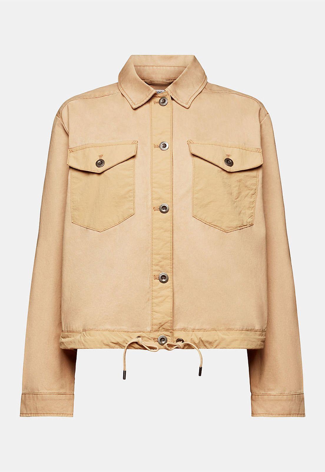 Chaqueta De Algodón Mujer Esprit 014EE1G377-4