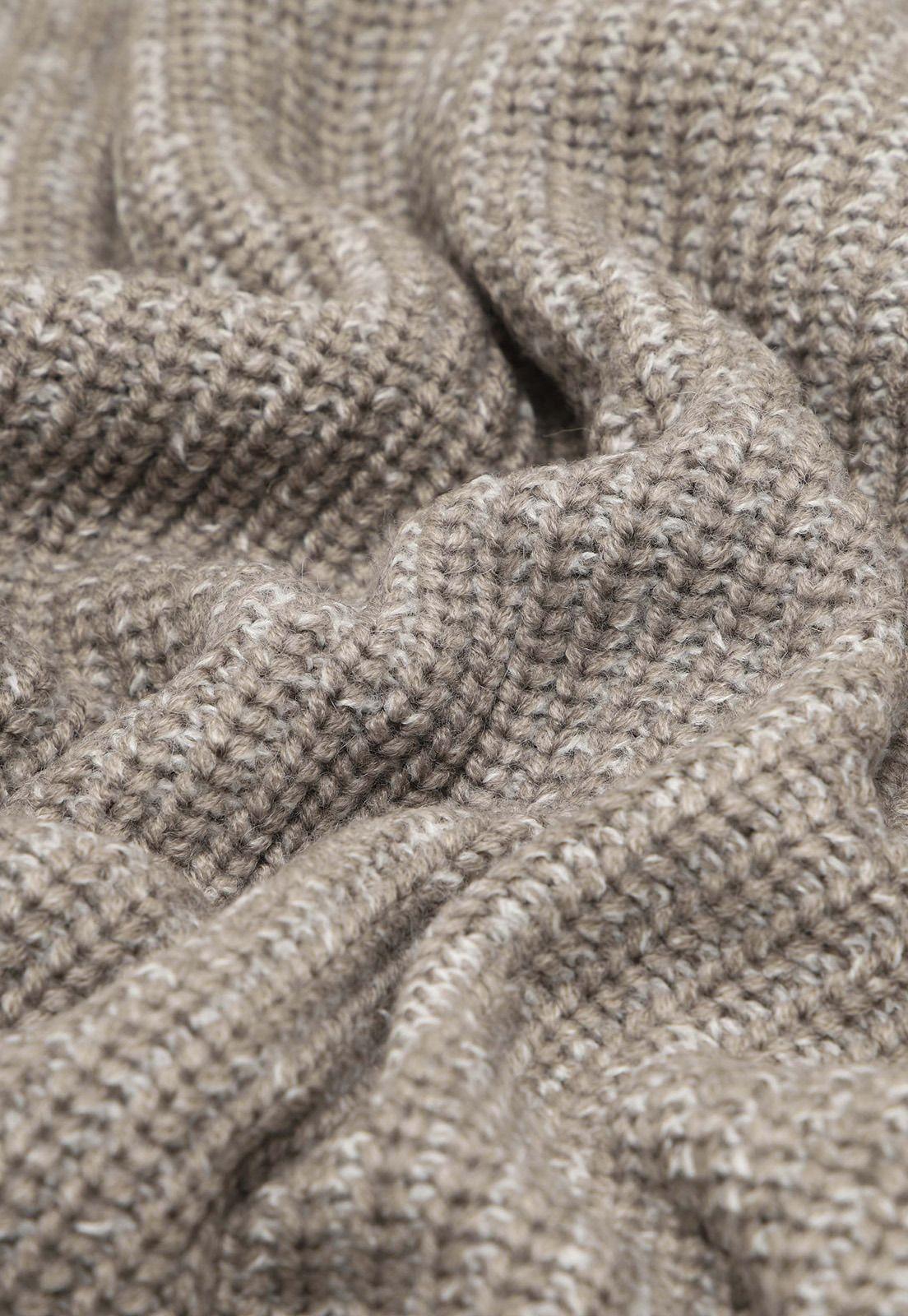 Cardigan Cuello Alto Arrow-5