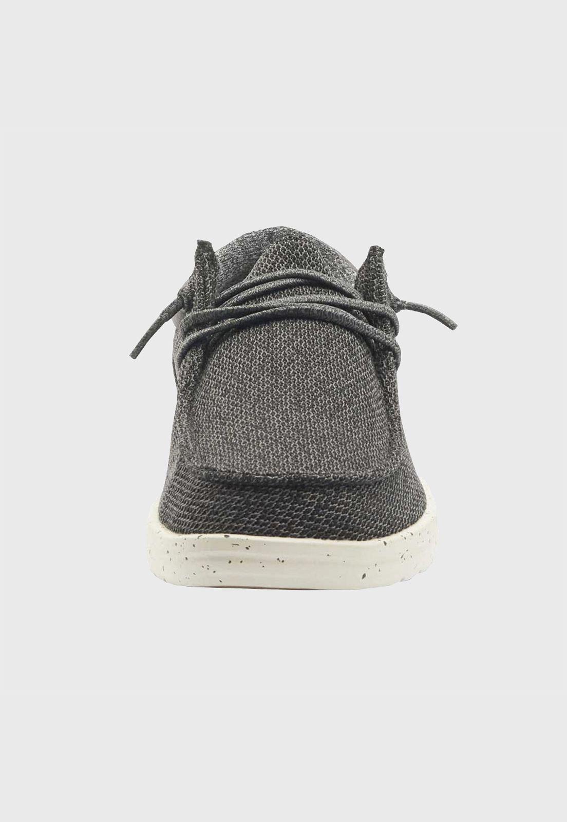 Zapato Polly Sox Pearl Black Heydude-3