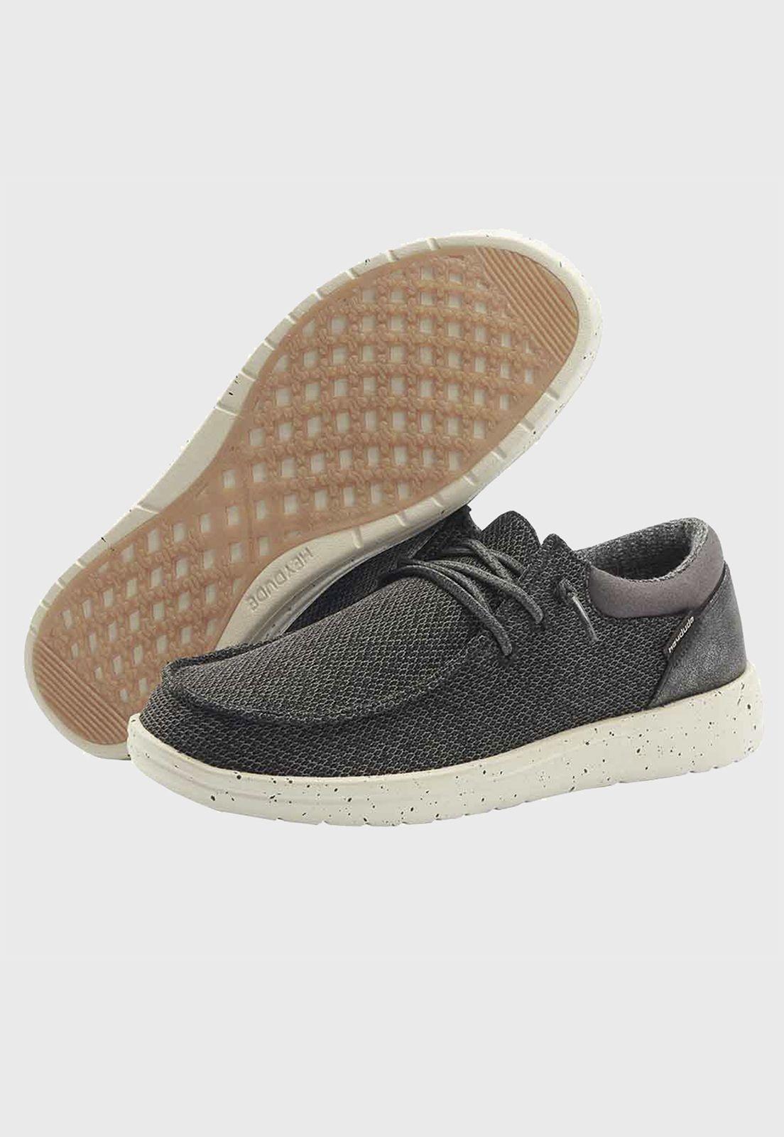 Zapato Polly Sox Pearl Black Heydude-2