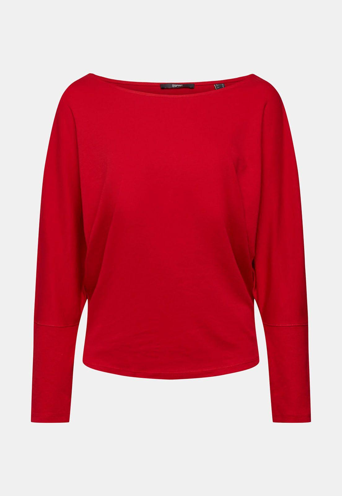 Polera De Manga Larga Murciélago Mujer Esprit-3