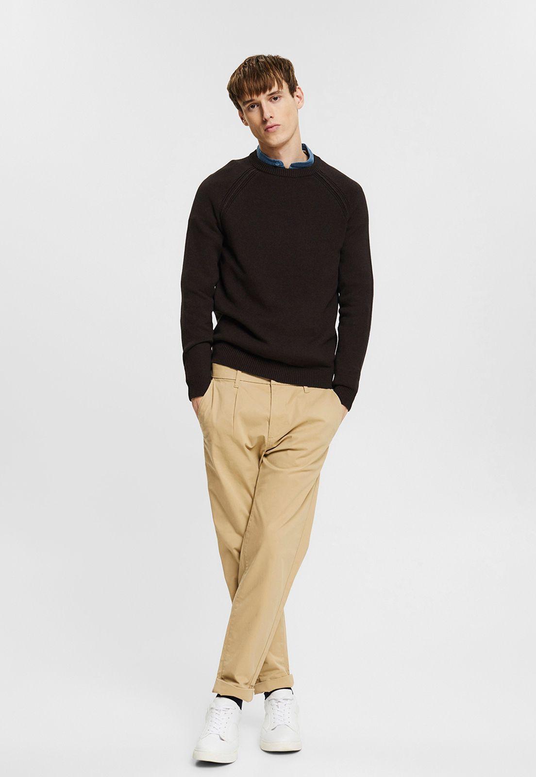 Sweater Hombre Liso Esprit-0