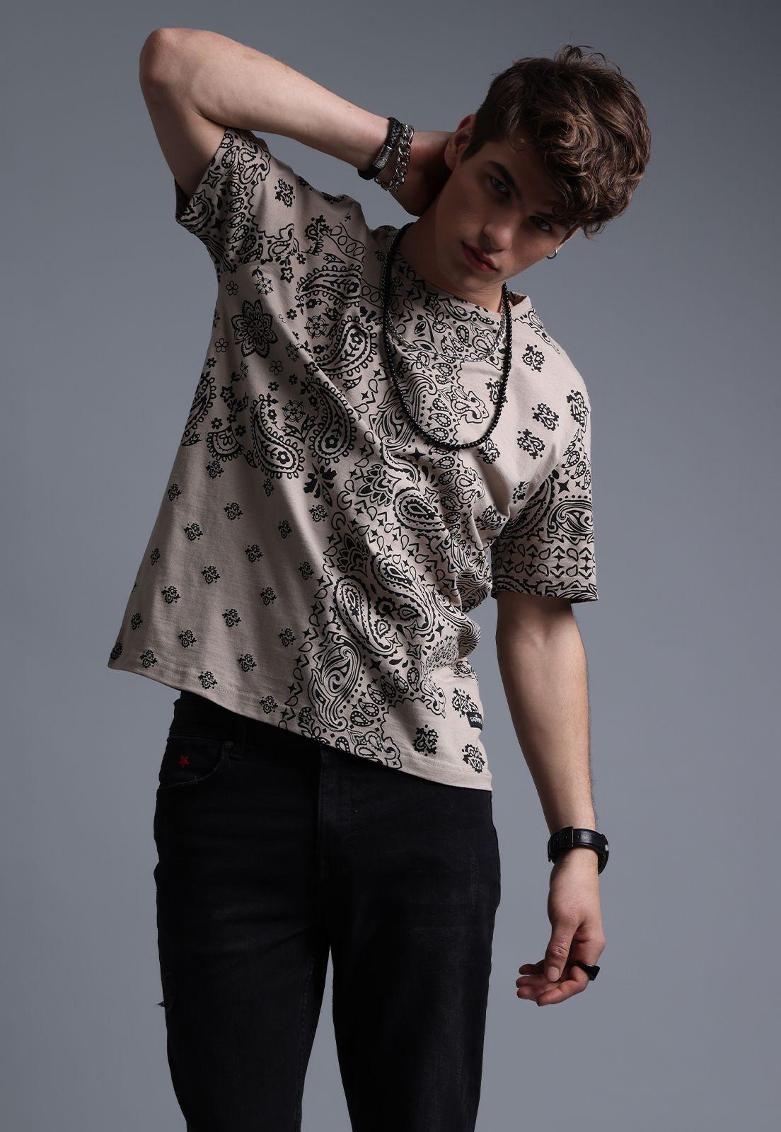 Polera Estampada Hombre Soviet-1
