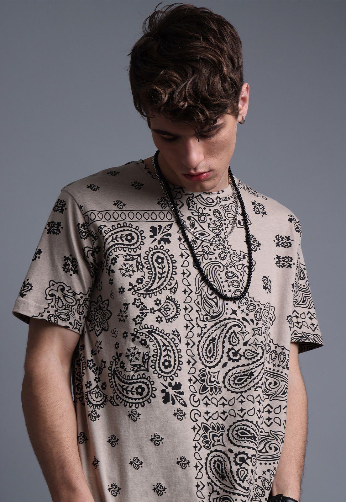 Polera Estampada Hombre Soviet SPOH611BE-3