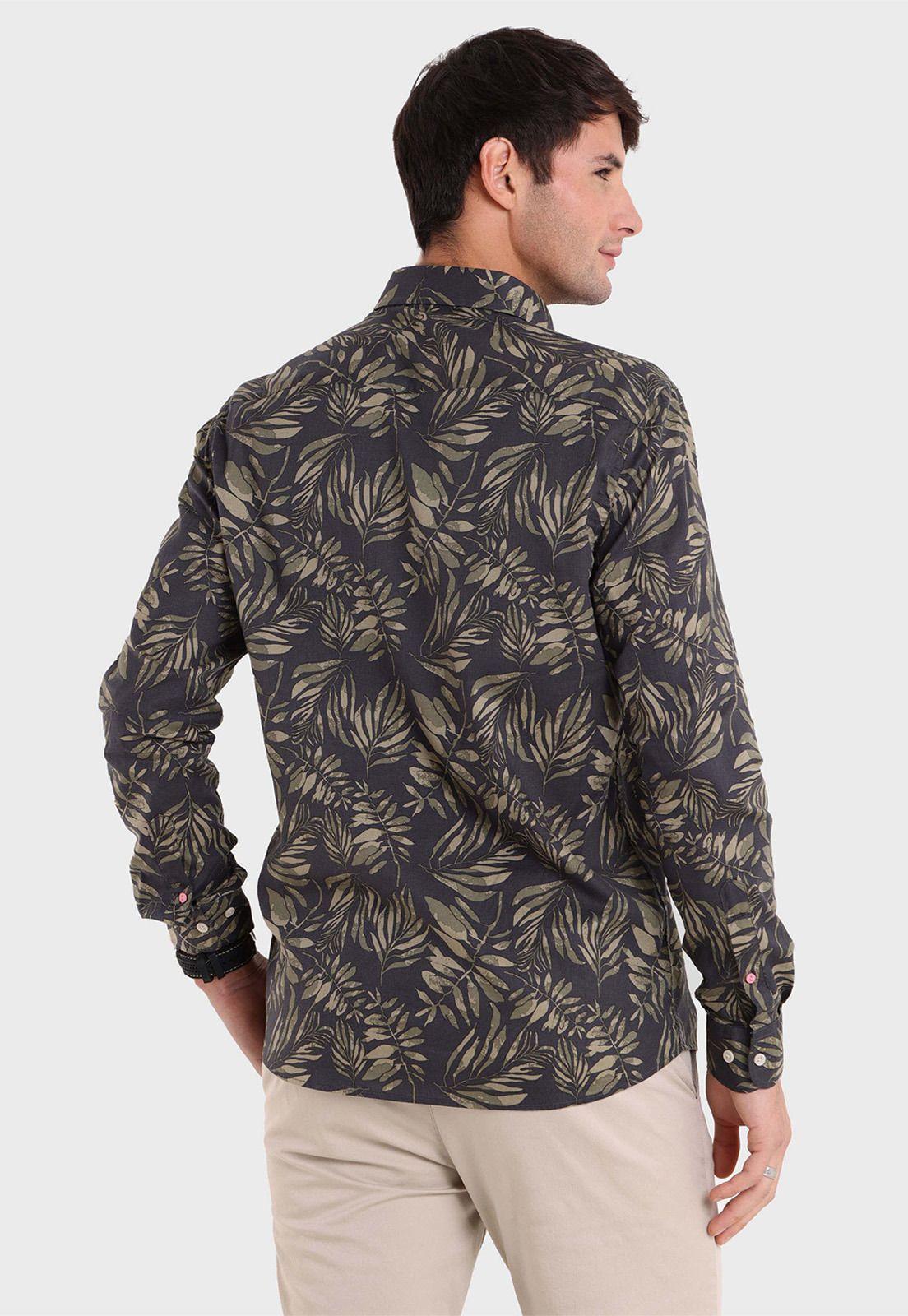 Camisa Estampada Manga Larga Arrow-2