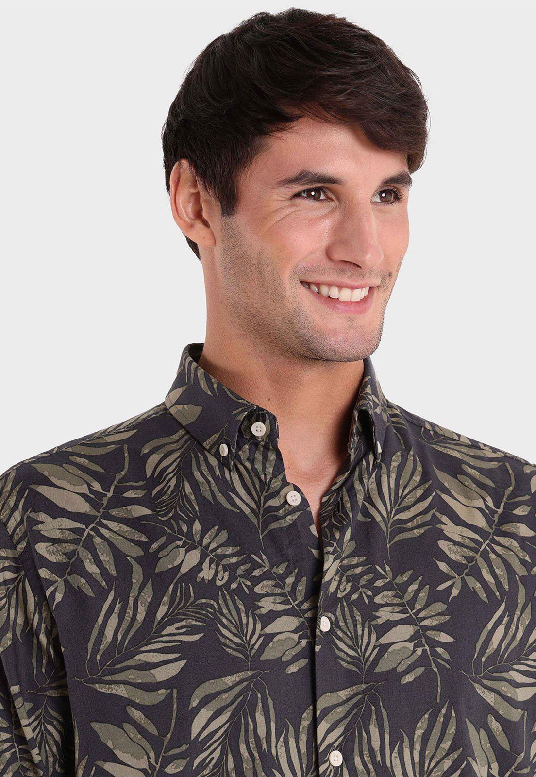 Camisa Estampada Manga Larga Arrow-3